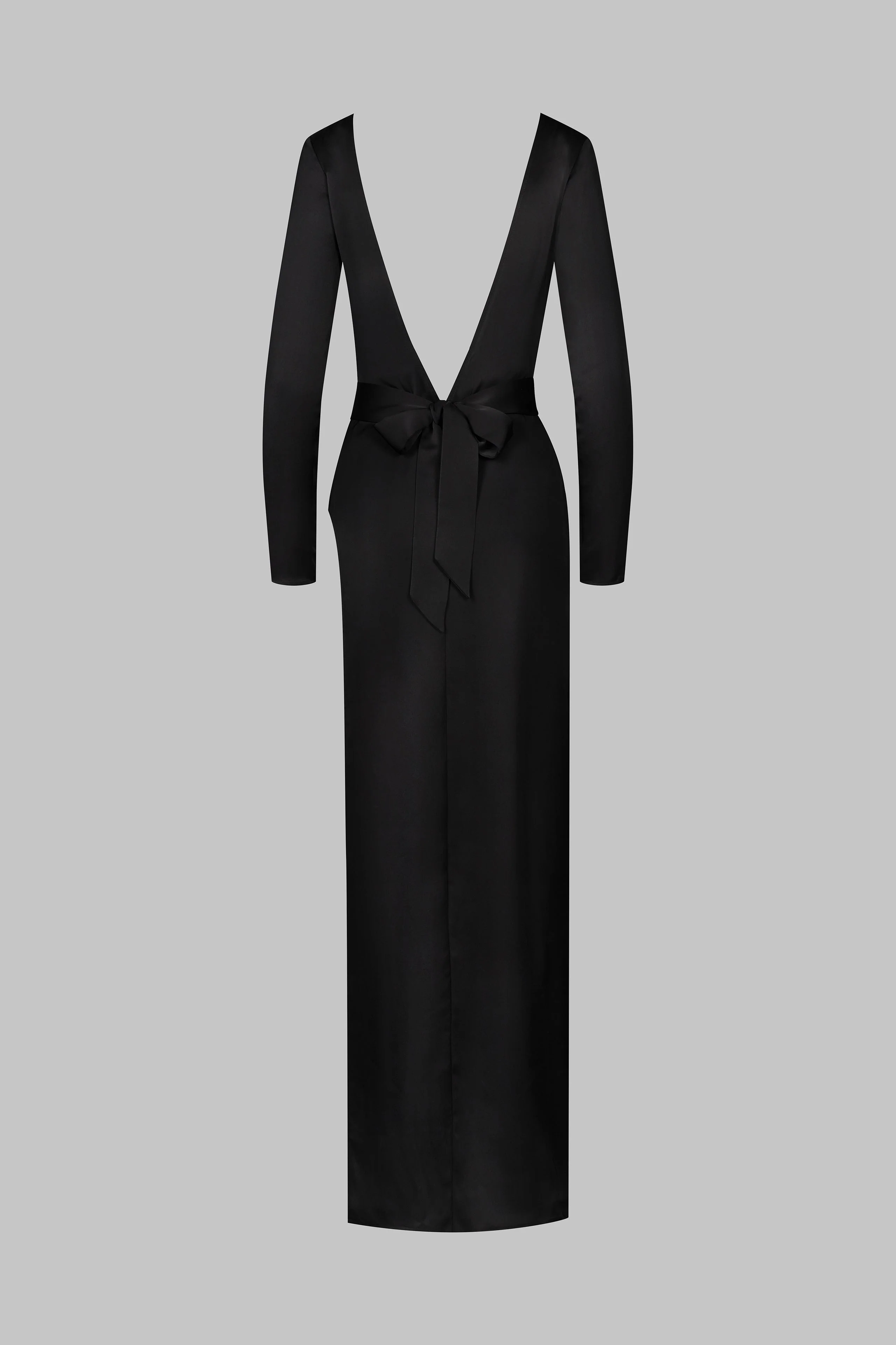 024 Open dress - Le Vestiaire | Black - Image 4