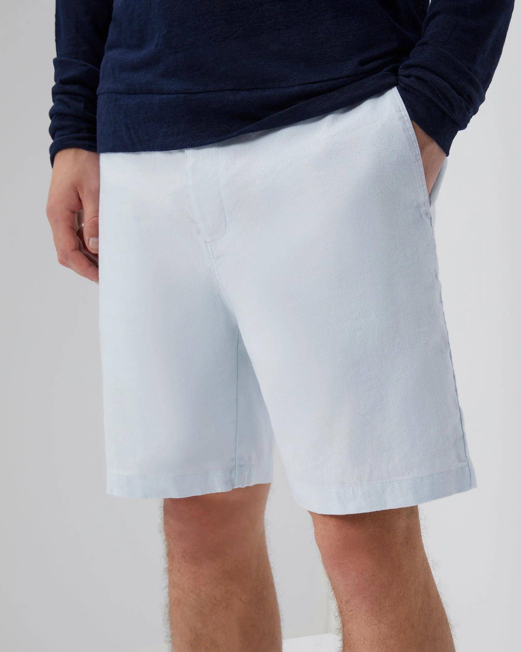 Mens | 4-way Stretch Hybrid 7" Walk Short | Spring Blue - Image 3