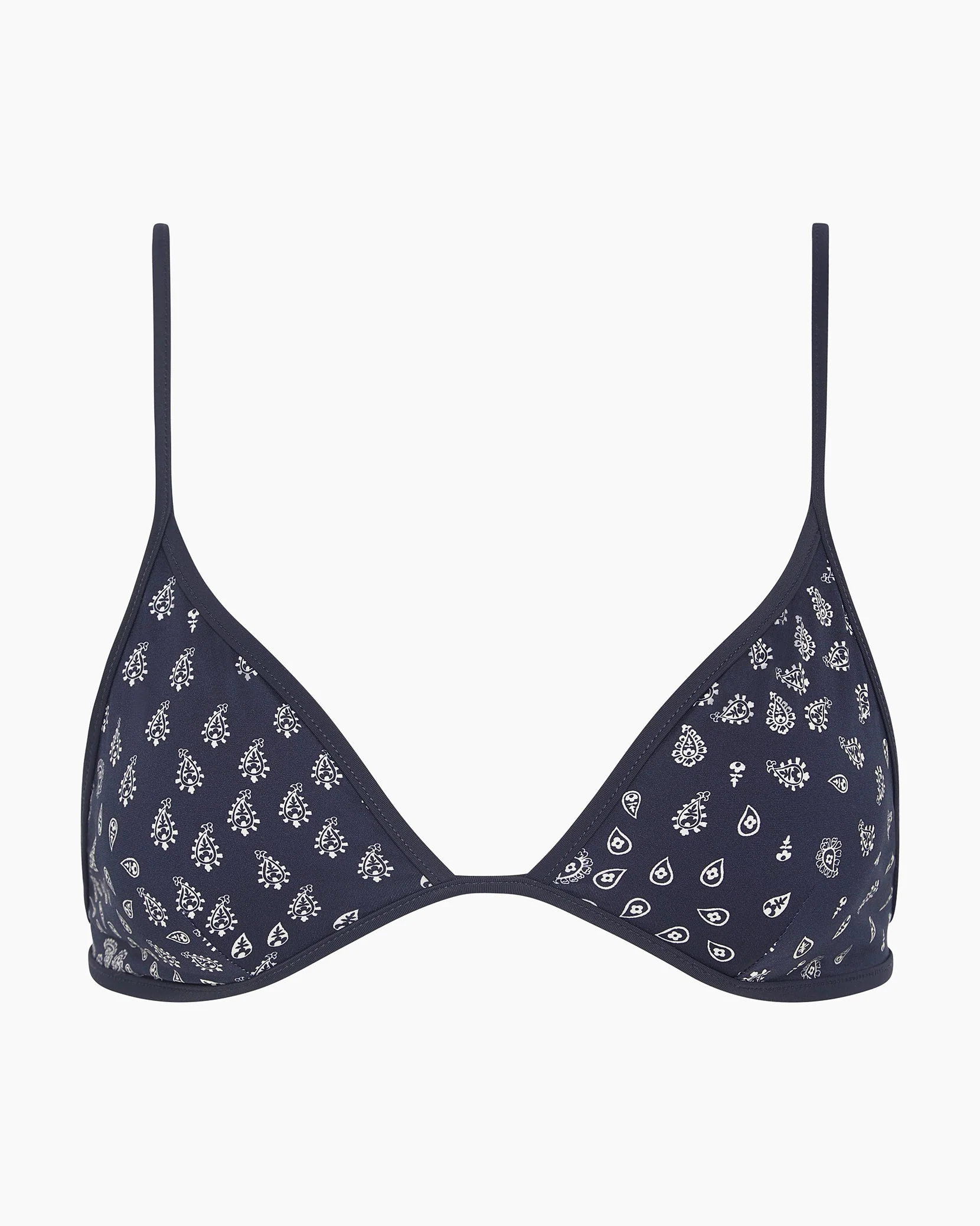 Womens | Aimee Bikini Top | Noir Navy/Egret - Image 2