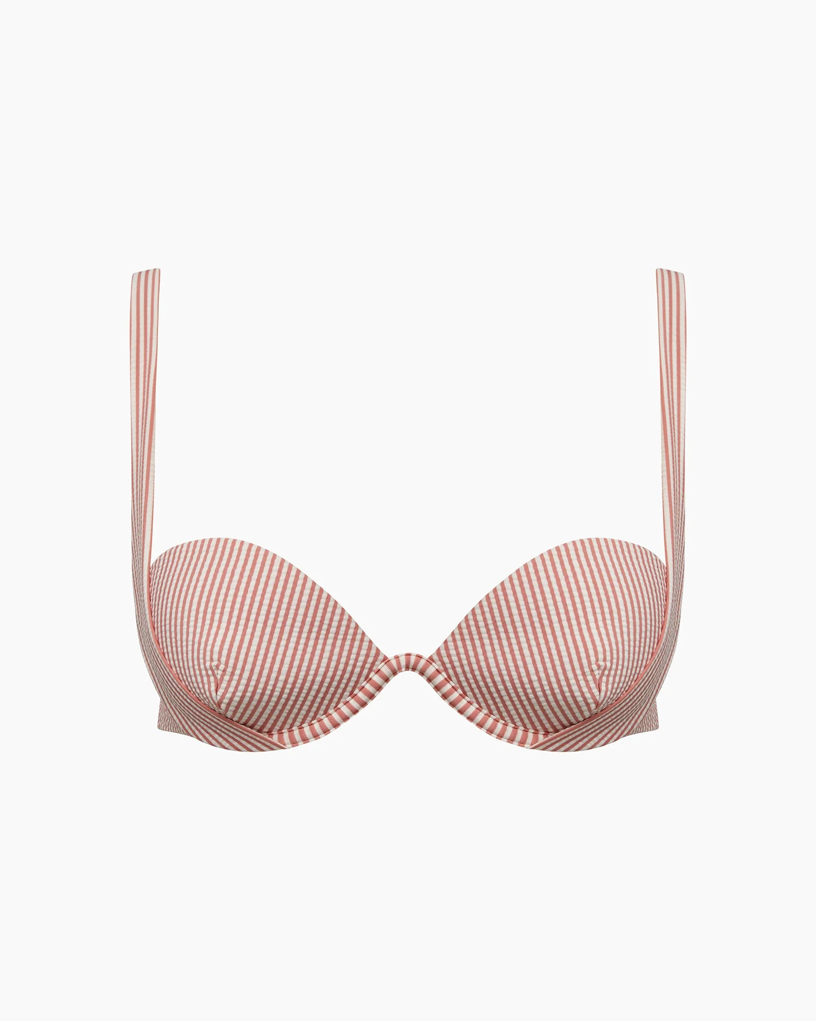 Womens | Annalise Bikini Top | Rosette/White - Image 2