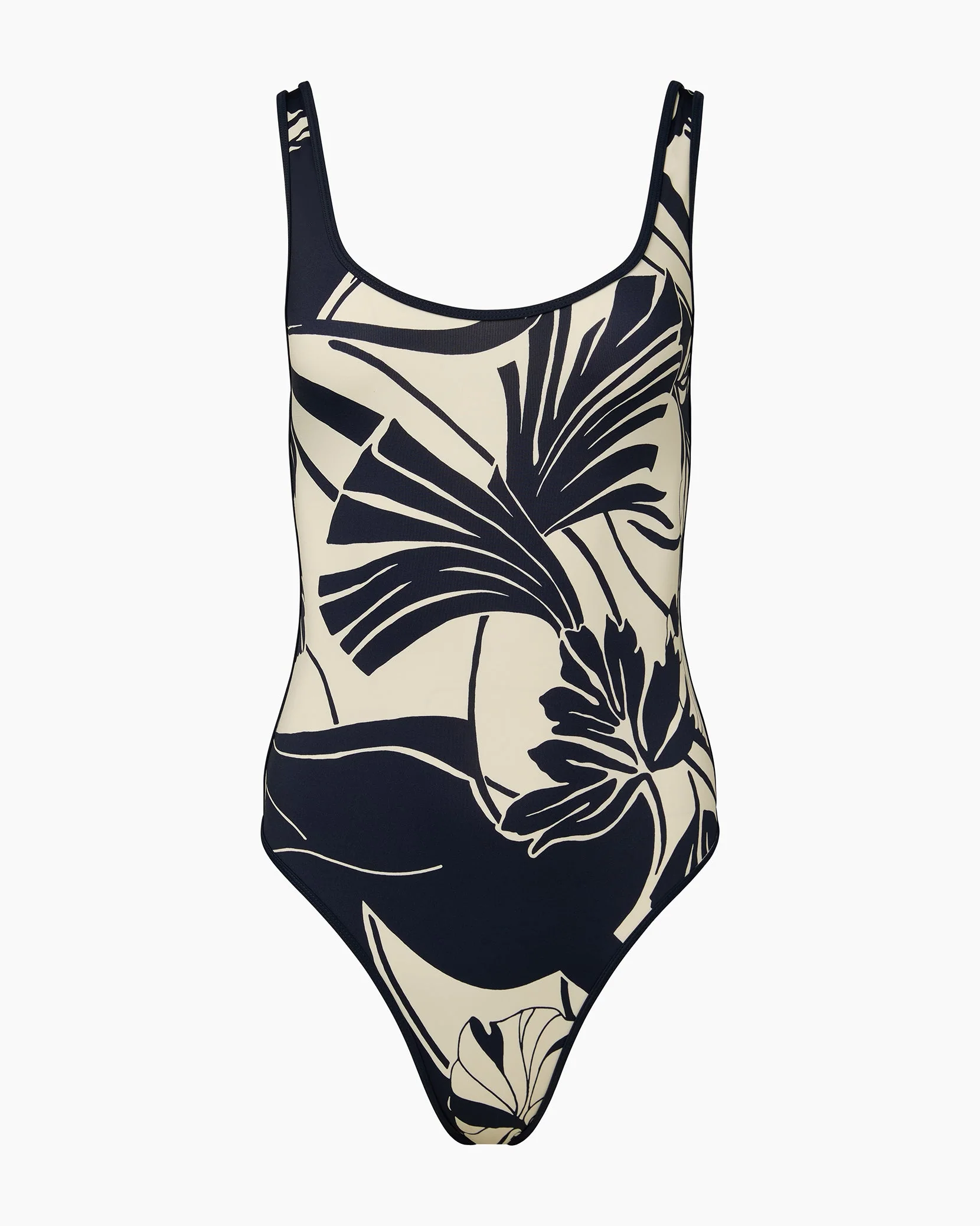 Womens | Arya One Piece | Deep Navy/Egret - Image 2