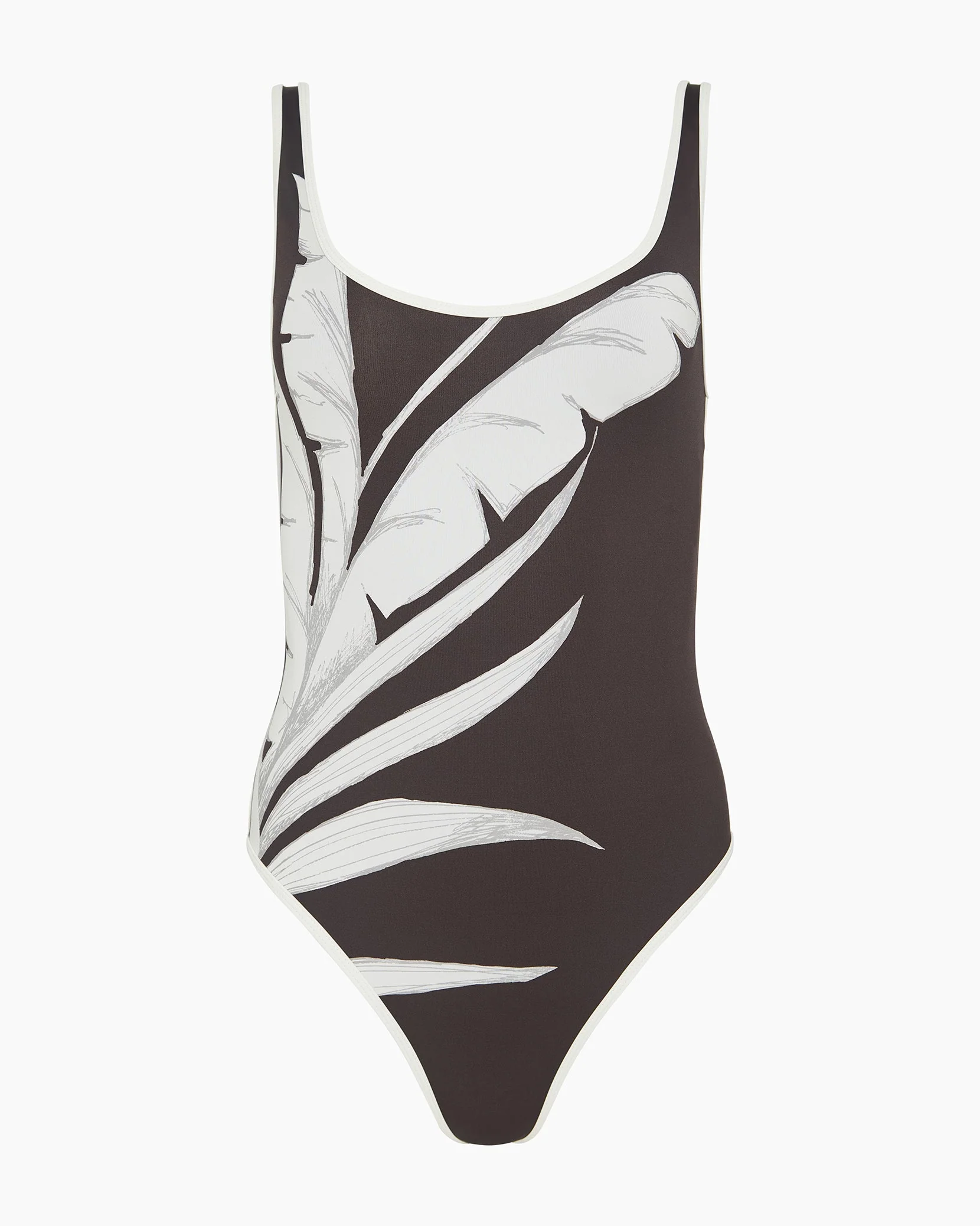 Womens | Arya One Piece | Espresso/Egret - Image 3