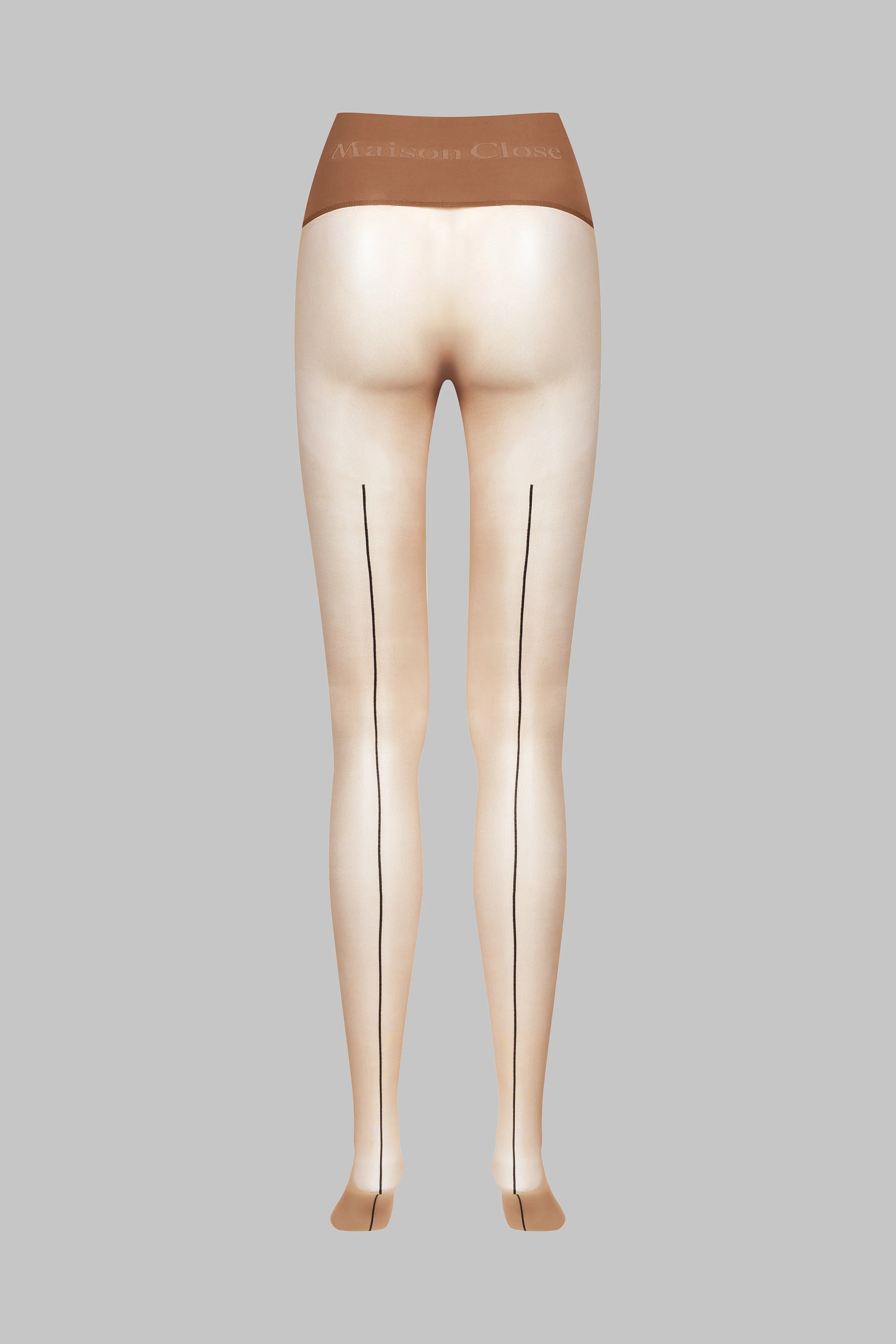 Back seam seamless tights - Signature - 20D - Sun Nude - Les Coquetteries | Naked - Image 4