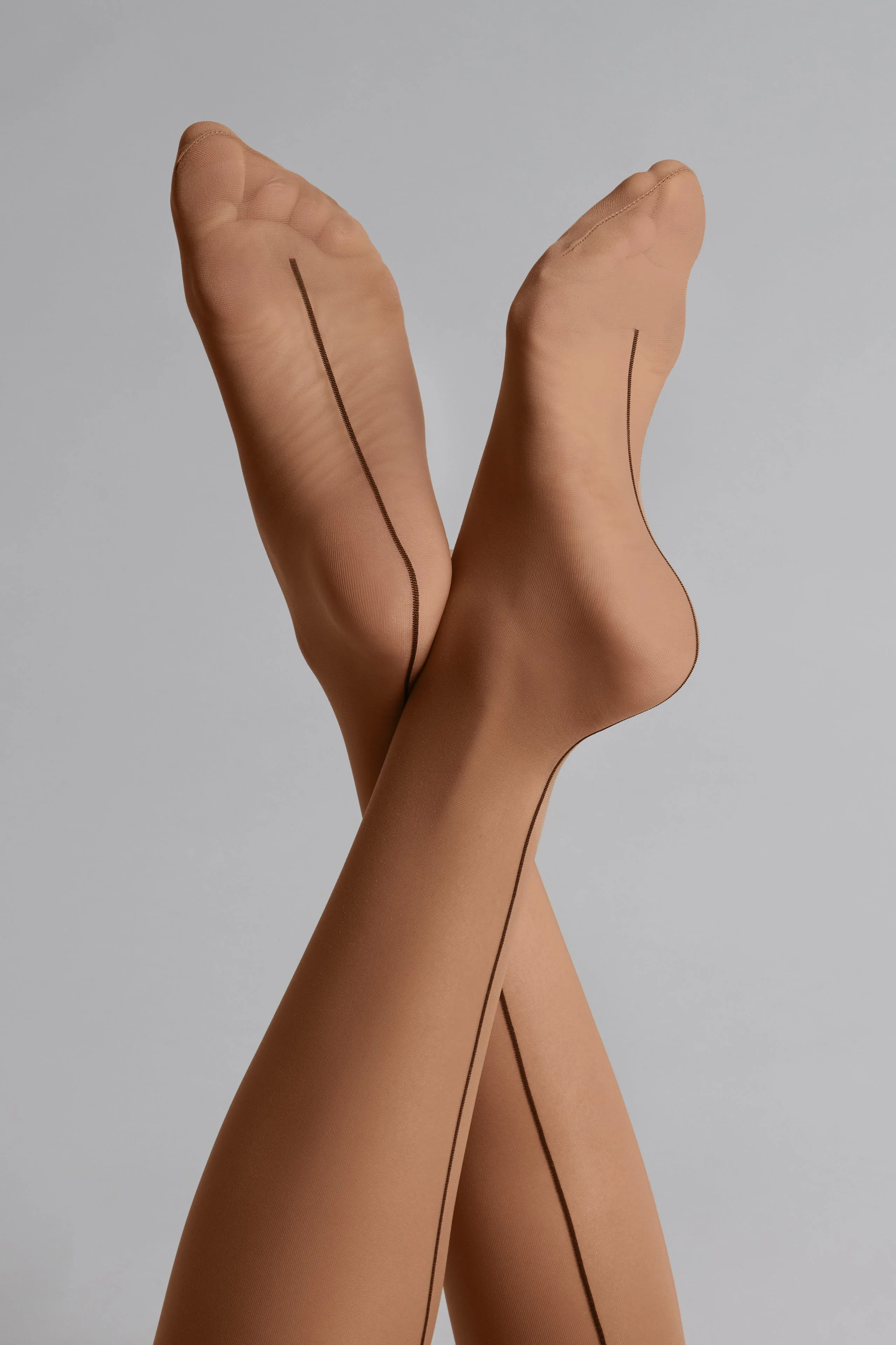 Back seam seamless tights - Signature - 20D - Sun Nude - Les Coquetteries | Naked - Image 6
