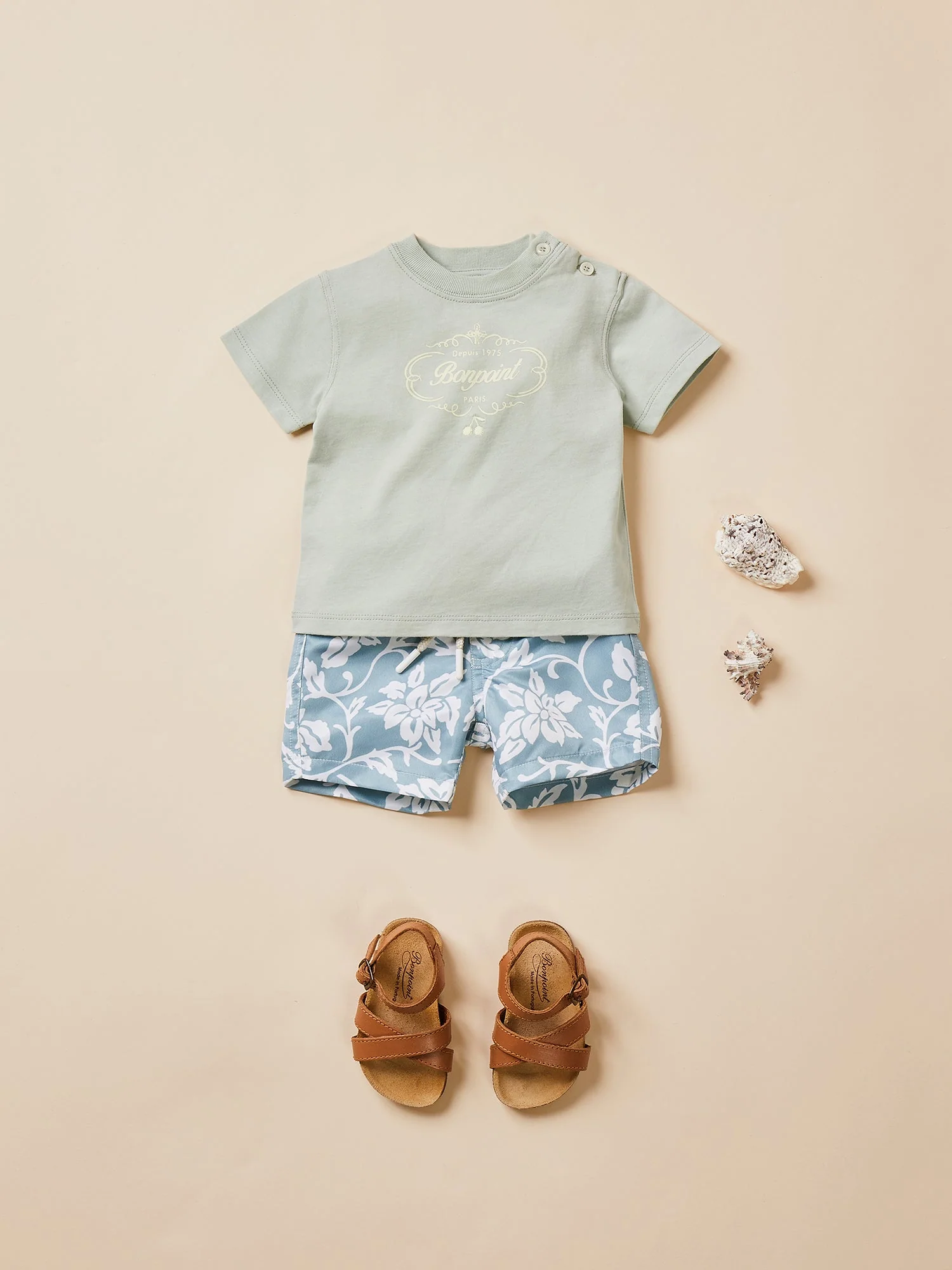 Boy | Niagara Swim Trunks | Medium Green - Image 2