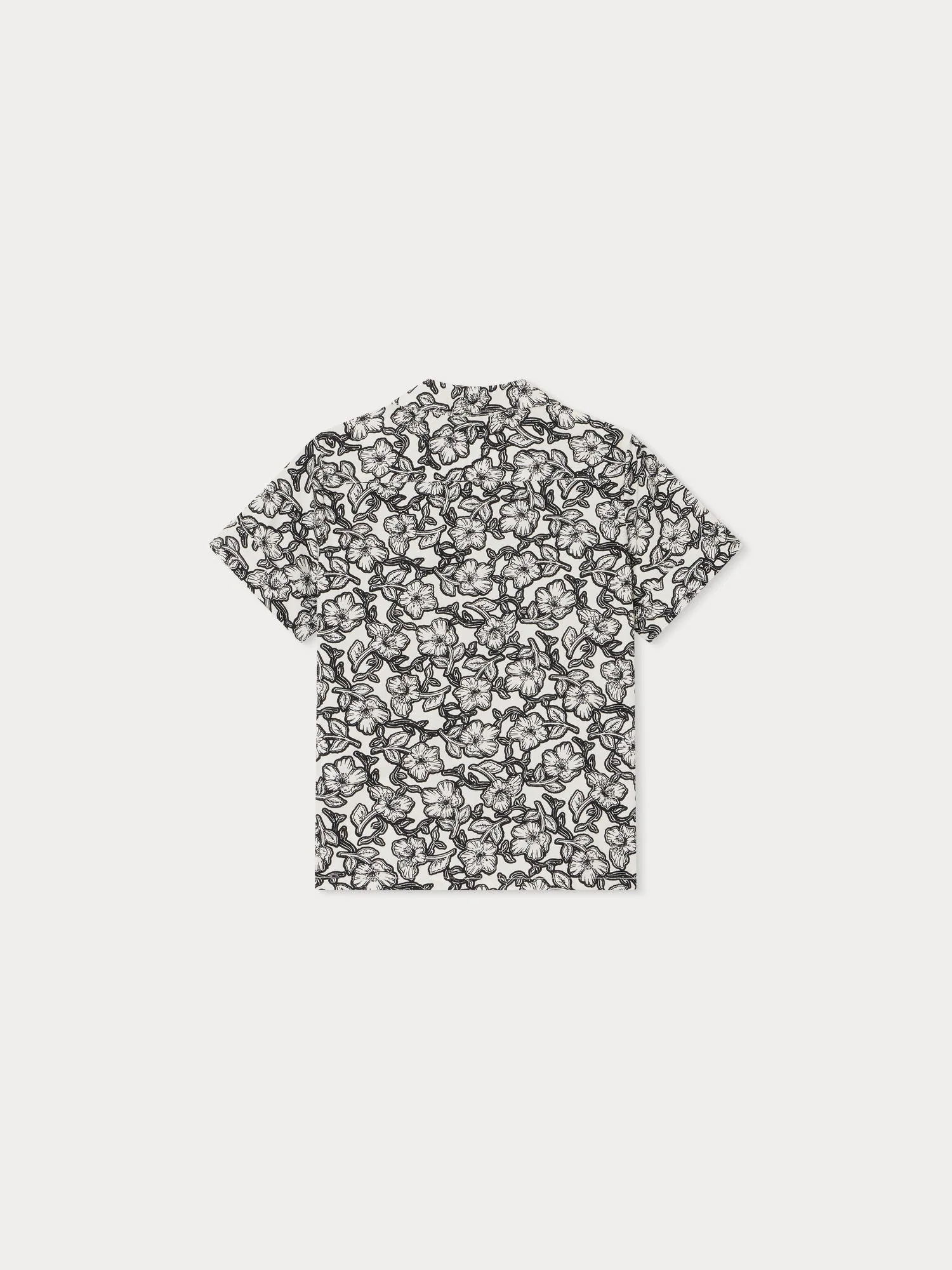 Boy | Steve Shirt | Black Flowers - Image 2