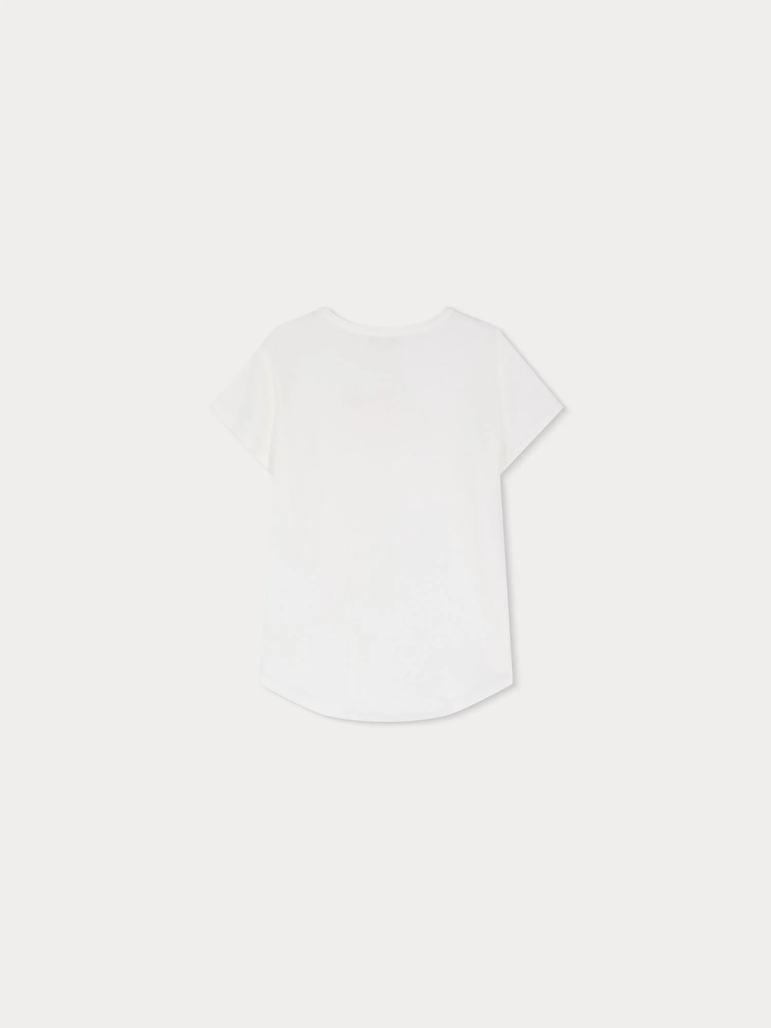 Girl | Aada T Shirt | White Milk - Image 2