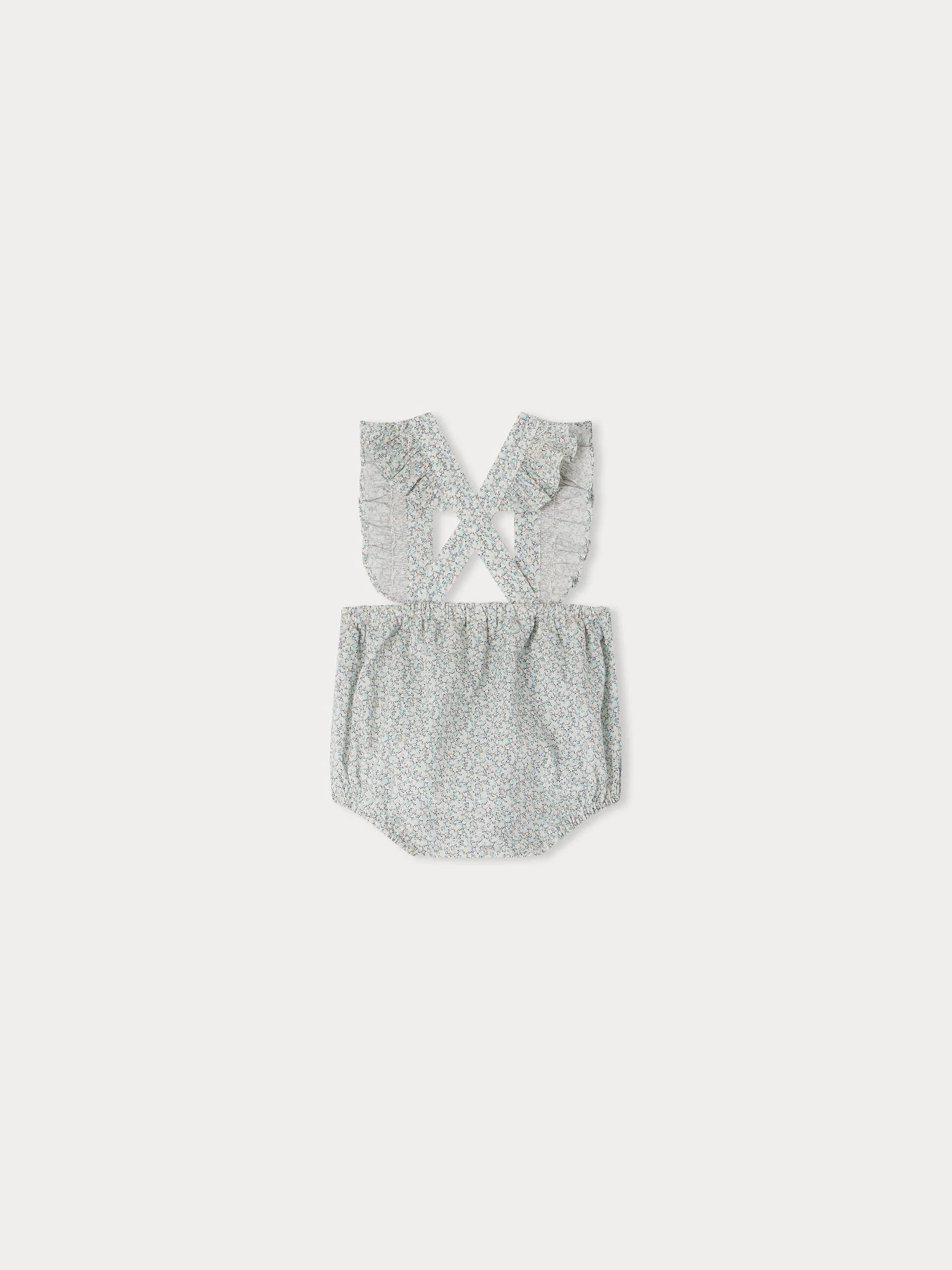 Girl | Akissi Bloomers With Straps | Sky Blue - Image 2