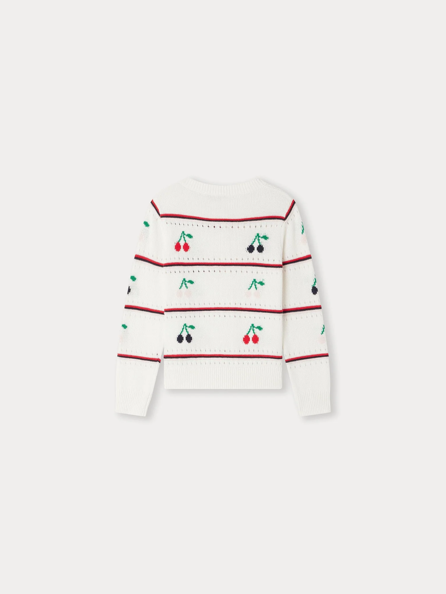 Girl | Armel Cardigan | White Milk - Image 2