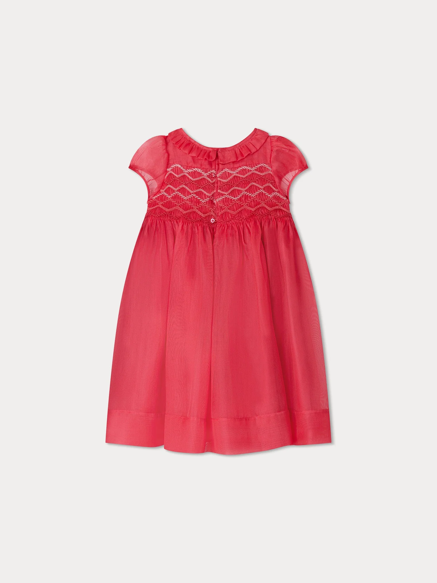 Girl | Aurelie Special Occasion Dress | Fuchsia Pink - Image 2