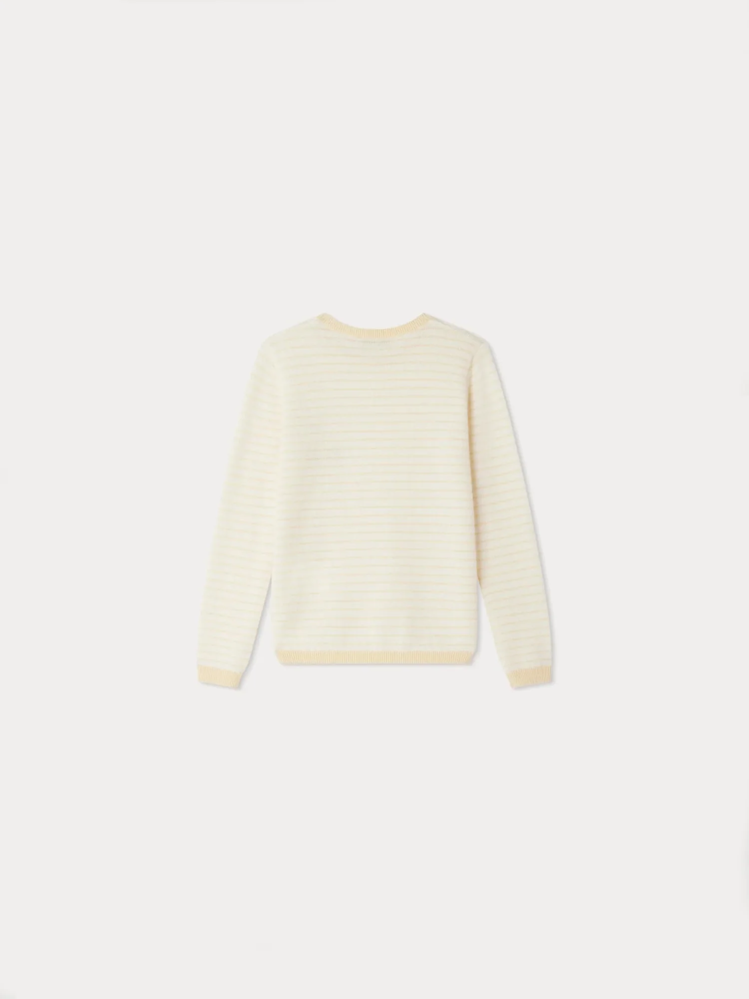 Girl | Brunelle Sweater | Pale Yellow - Image 2