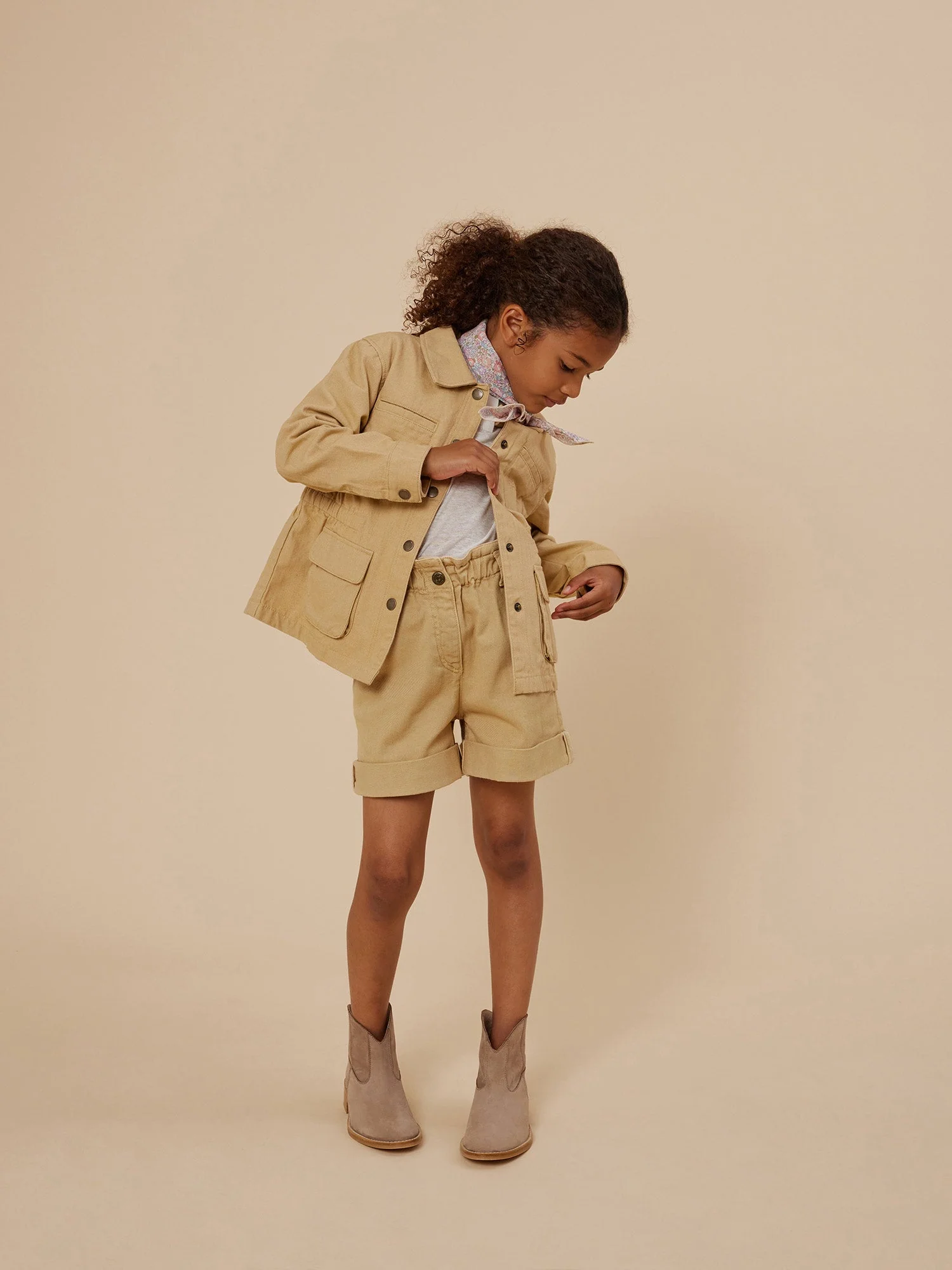 Girl | Cathy Shorts | Sand (V1) - Image 2