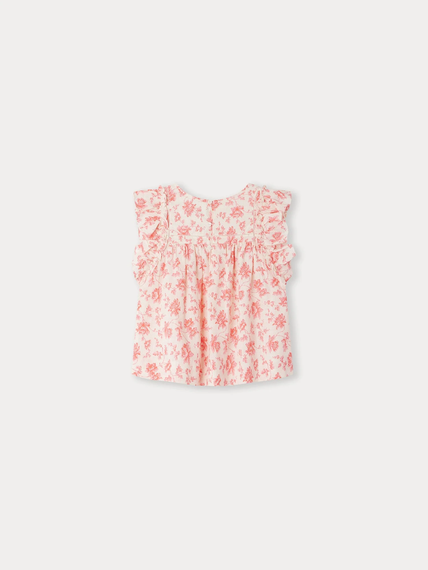 Girl | Celene Blouse | Raspberry - Image 2