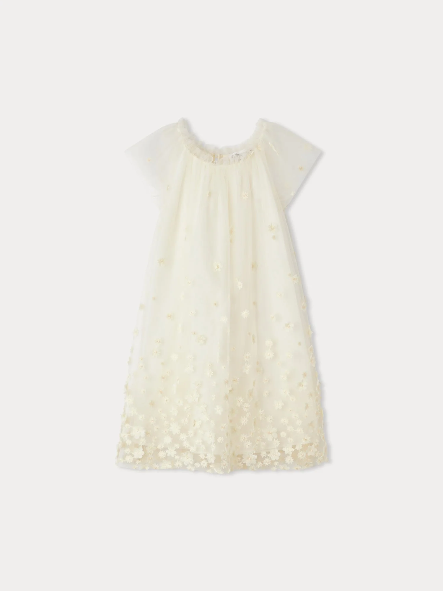 Girl | Charlotte Party Dress | Light Yellow - Image 2