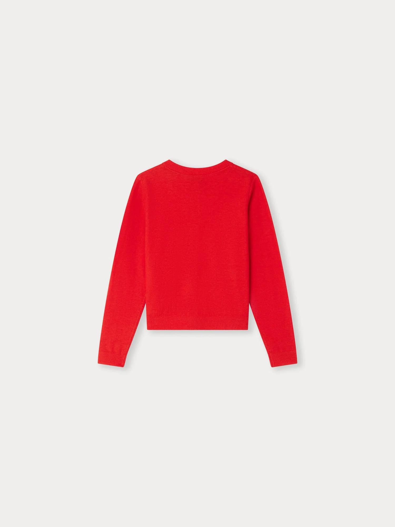 Girl | Clarisse Cardigan | Poppy Red - Image 2