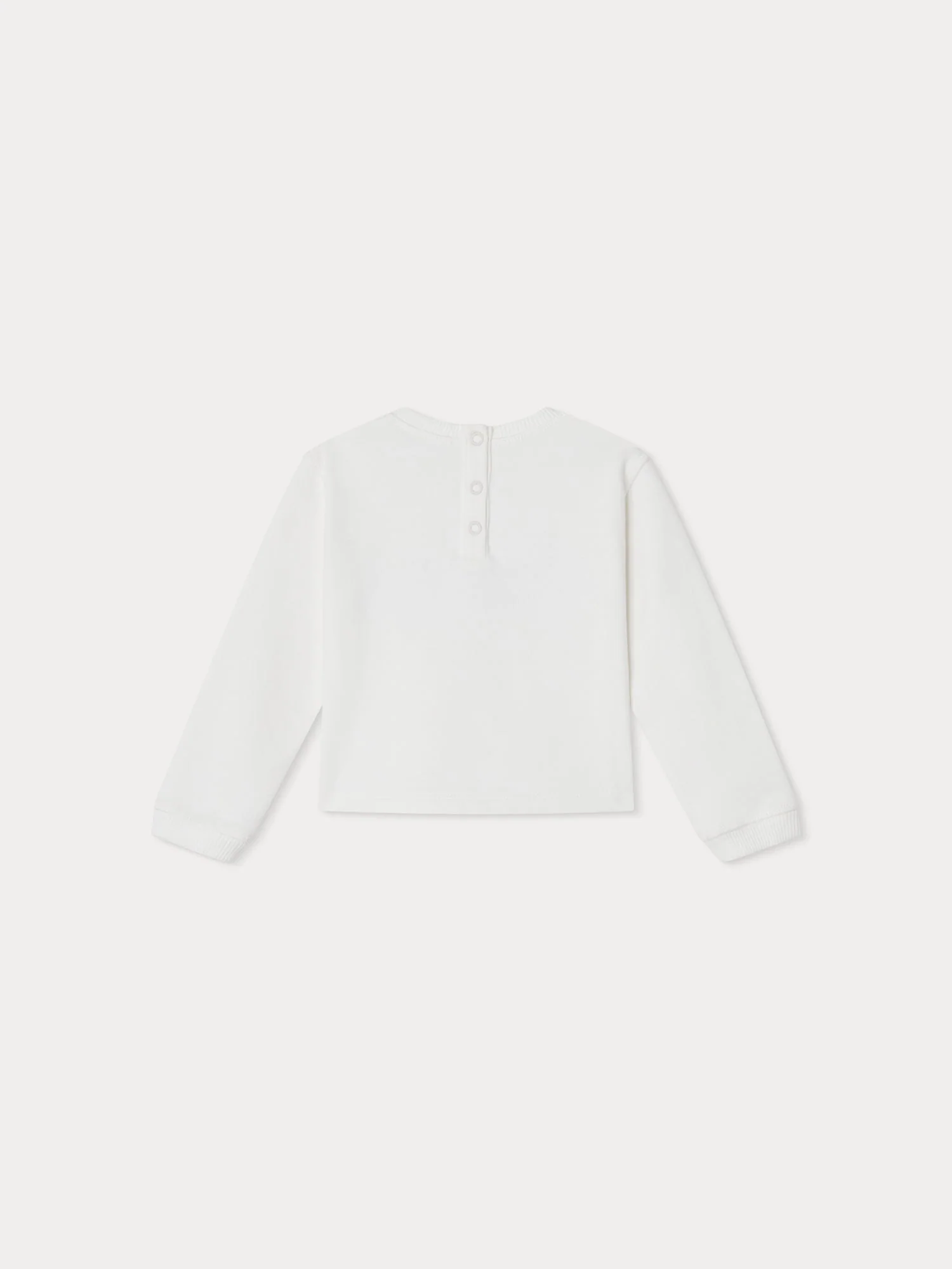 Girl | Claudia Sweatshirt | Milk White - Image 2