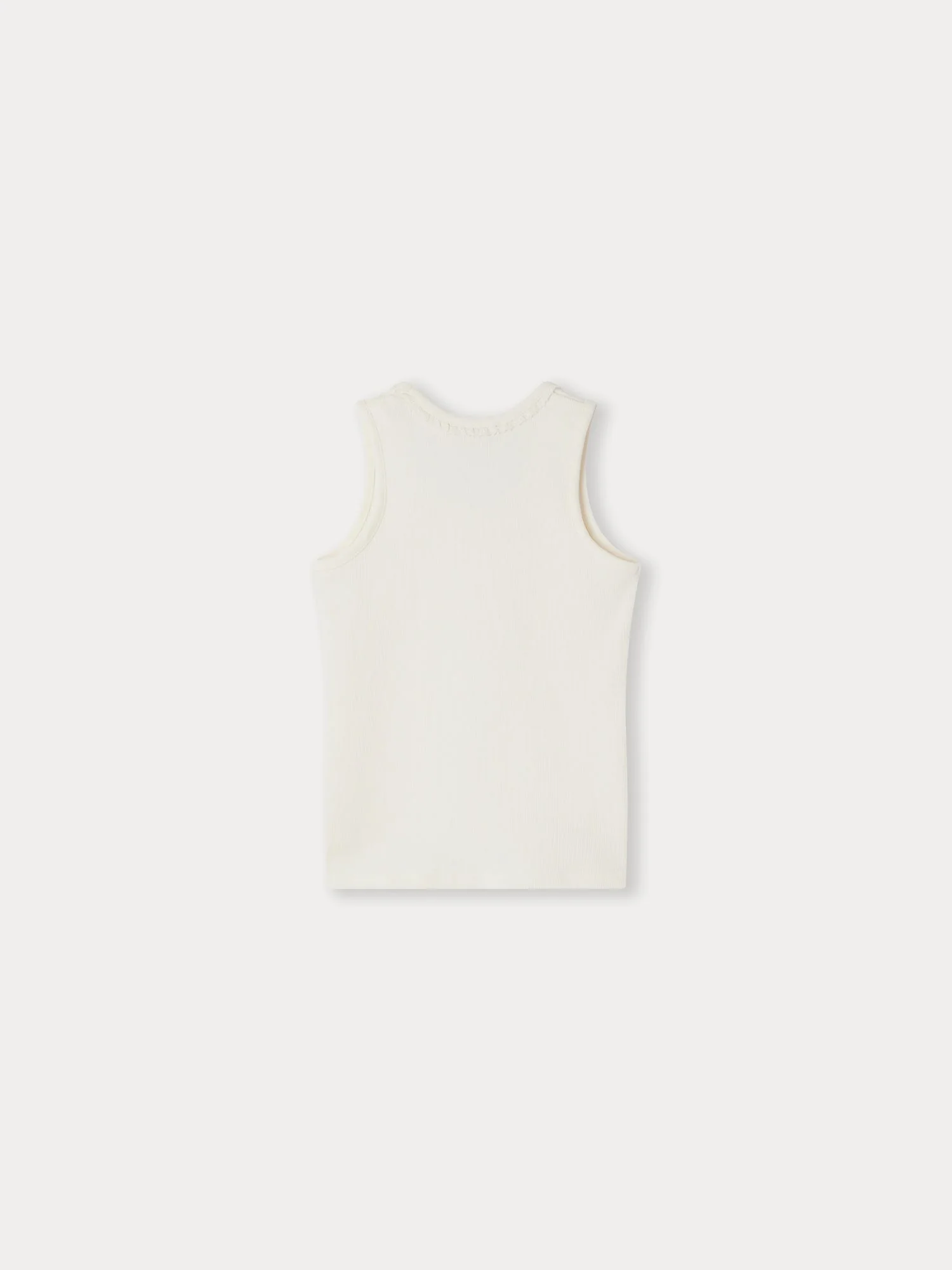Girl | Coline Tank Top | Milk White - Image 2