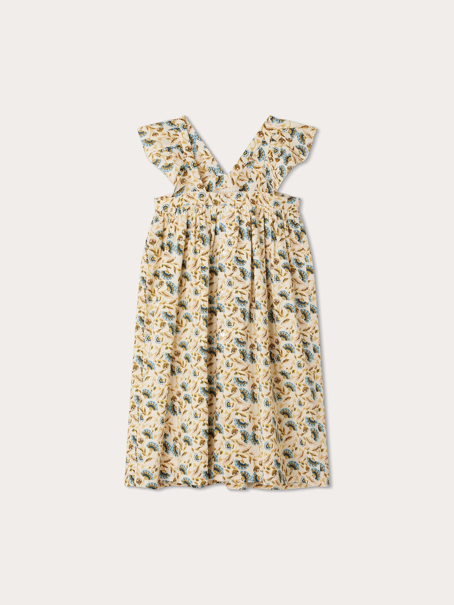 Girl | Eleanina Dress | Flowers Chalk - Image 2