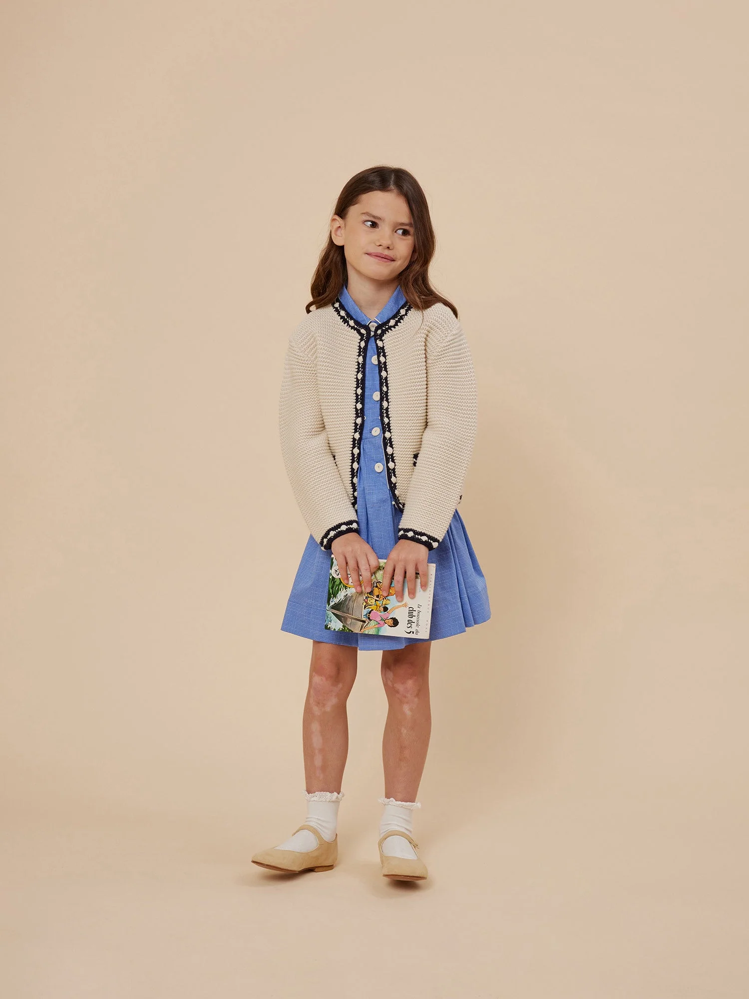 Girl | Fanette Cardigan | Ecru - Image 2