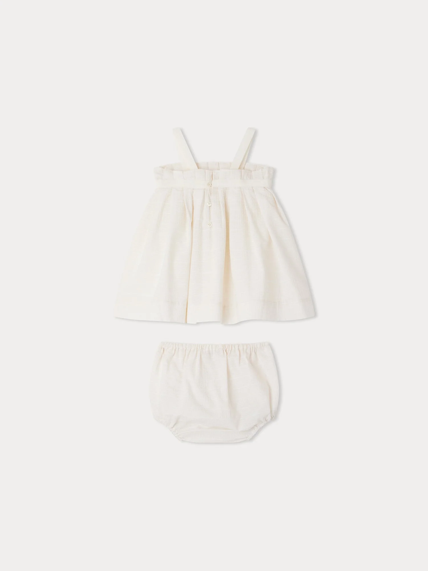 Girl | Flossie Dress | Ecru - Image 2