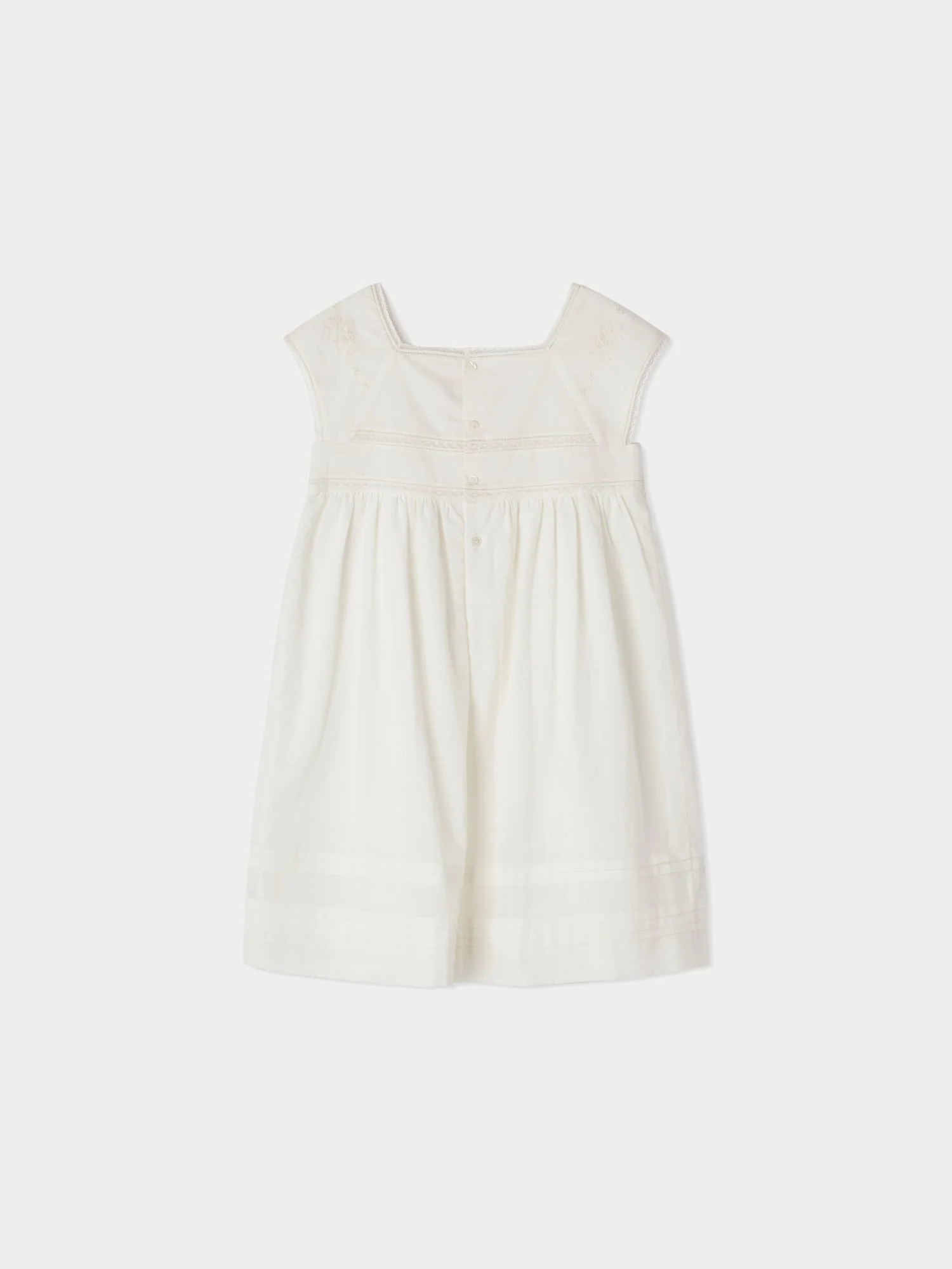 Girl | Framboise Dress | Milk White - Image 2