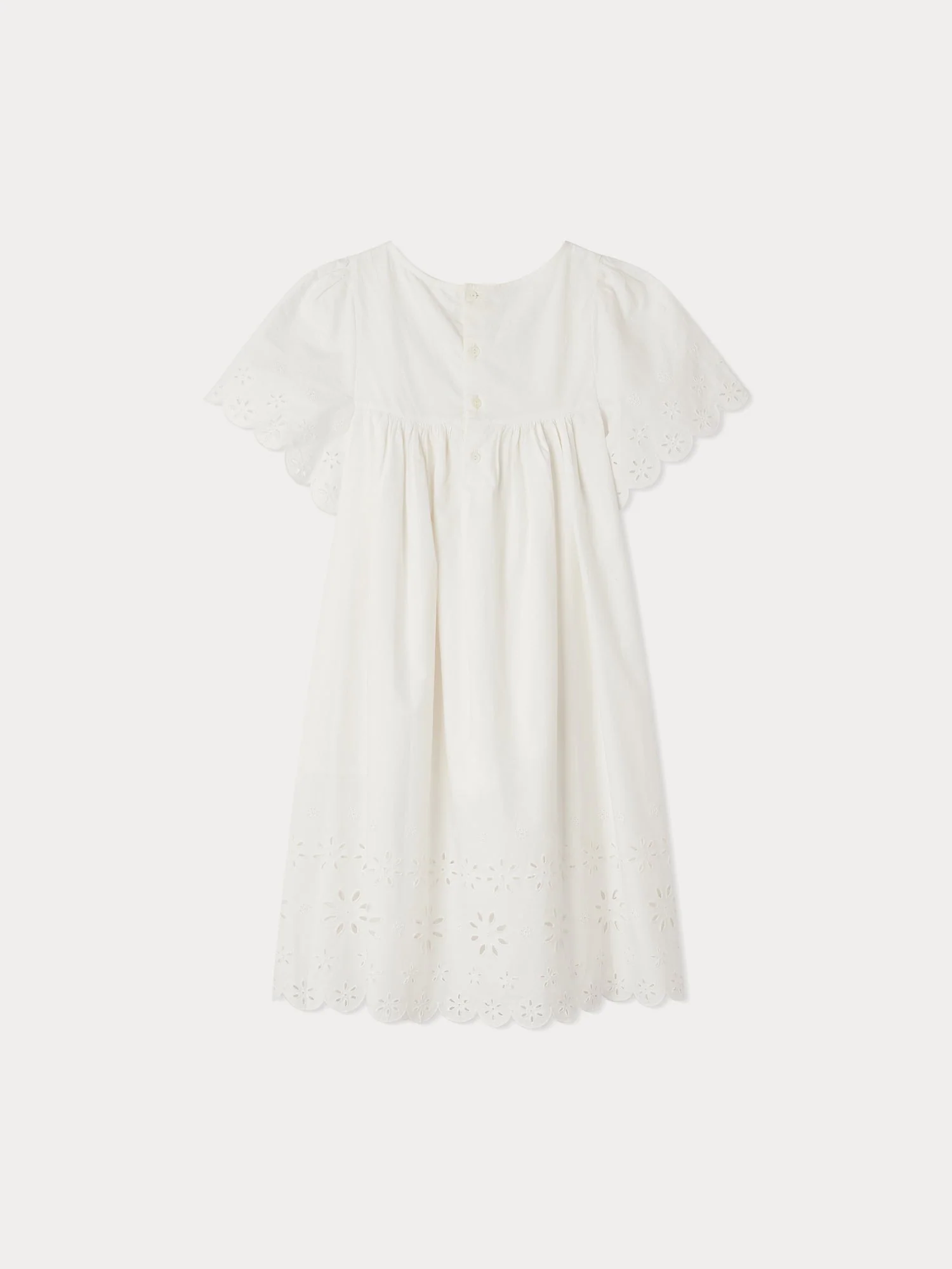 Girl | Francesca Dress | Milk White - Image 2