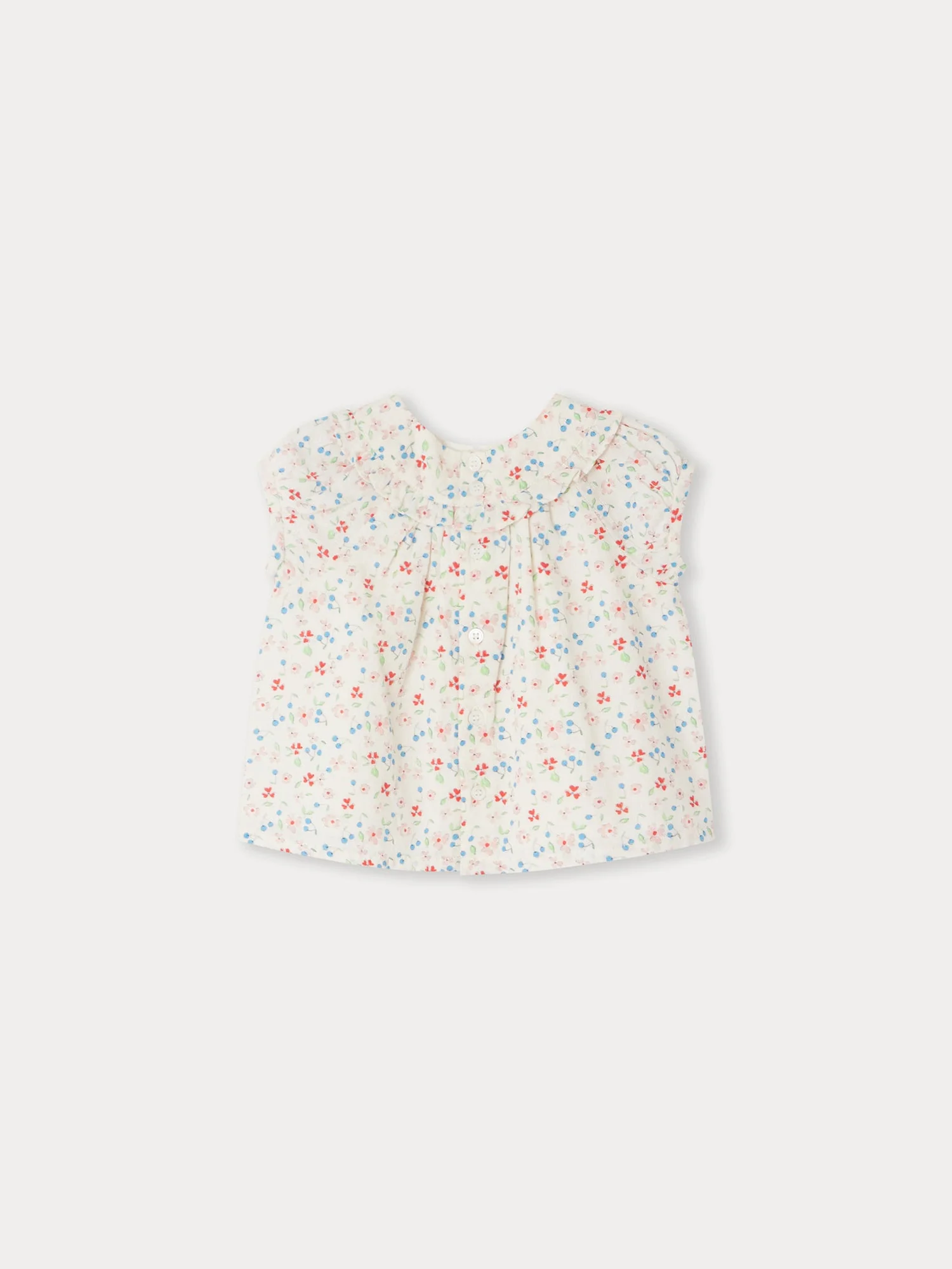 Girl | Line Blouse | Powder Pink - Image 2