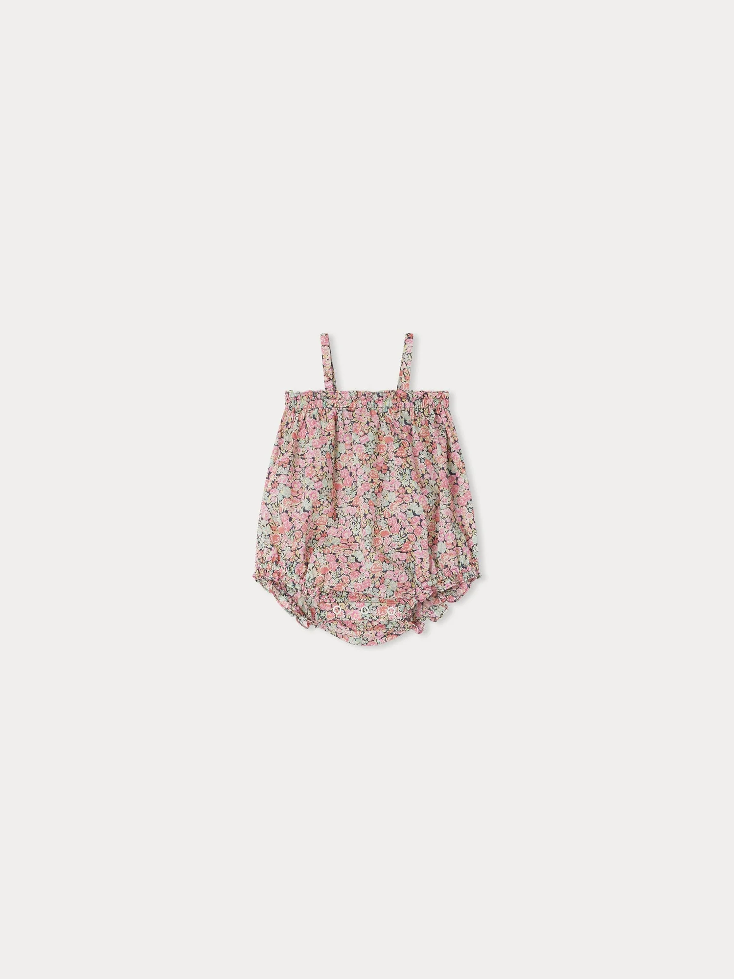 Girl | Nefle Romper | Coral - Image 2