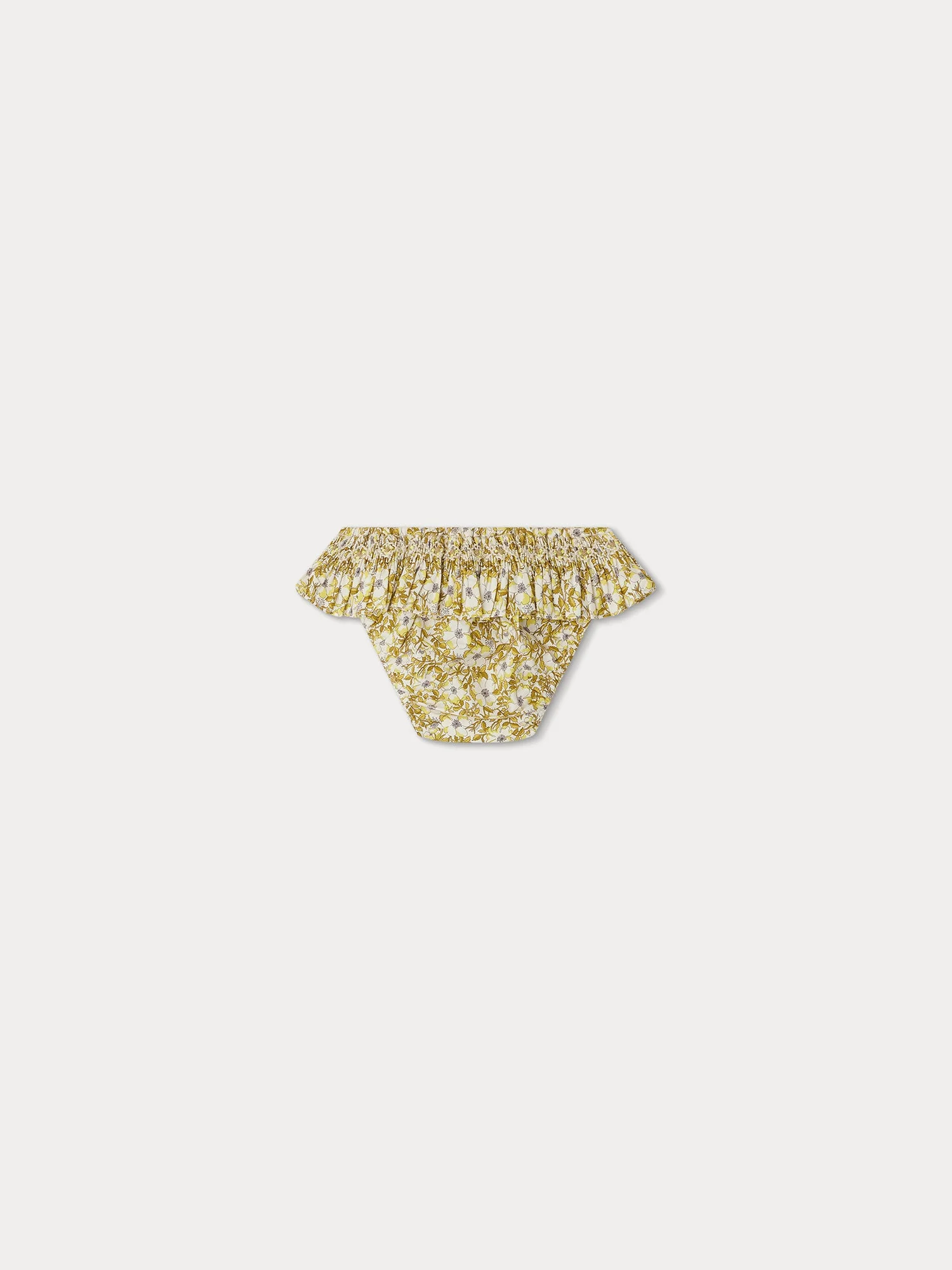 Girl | Palmier Smocked Bikini | Linden Flowers - Image 2
