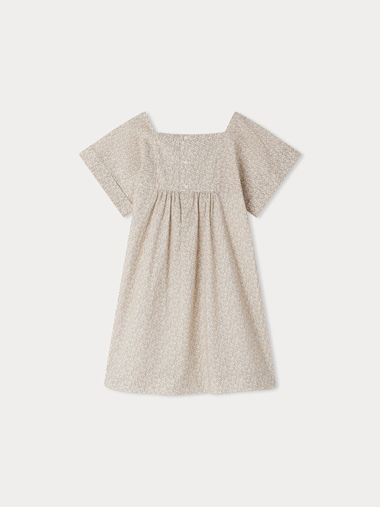 Girl | Paysanne Smocked Dress | Pink - Image 2
