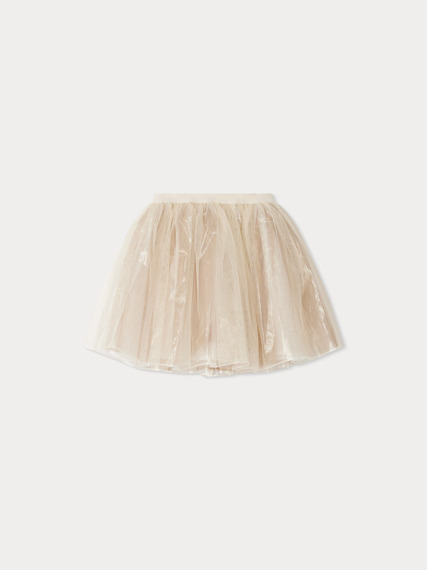 Girl | Pois Skirt | Vanilla - Image 2