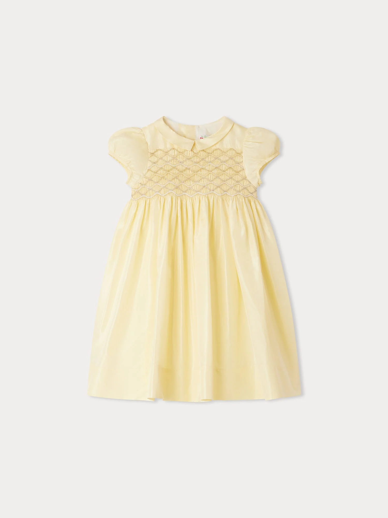 Girl | Terrie Special Occasion Dress Light Yellow | Banana - Image 2