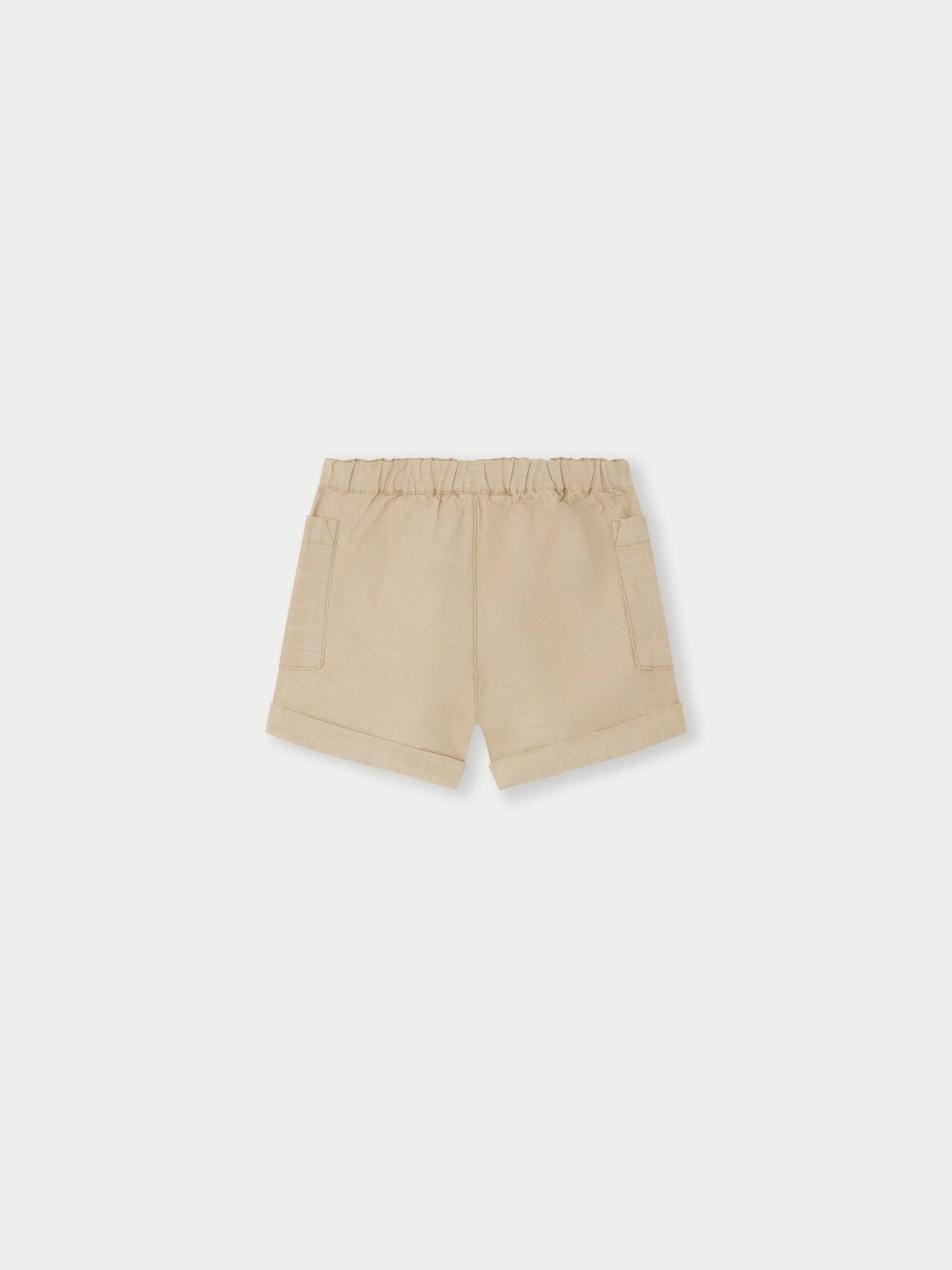 Unisex | Nateo Shorts | Light Khaki - Image 2
