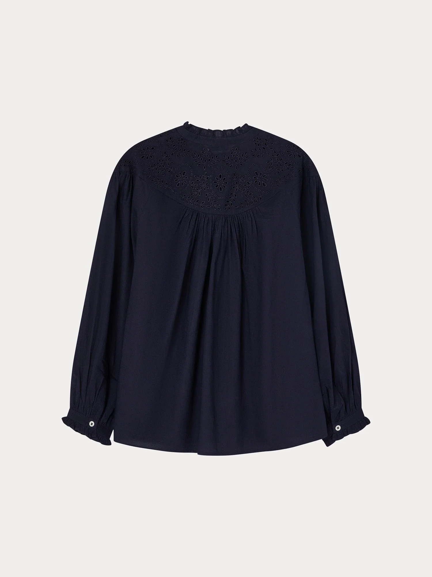 Women | Provence Blouse | Navy - Image 2