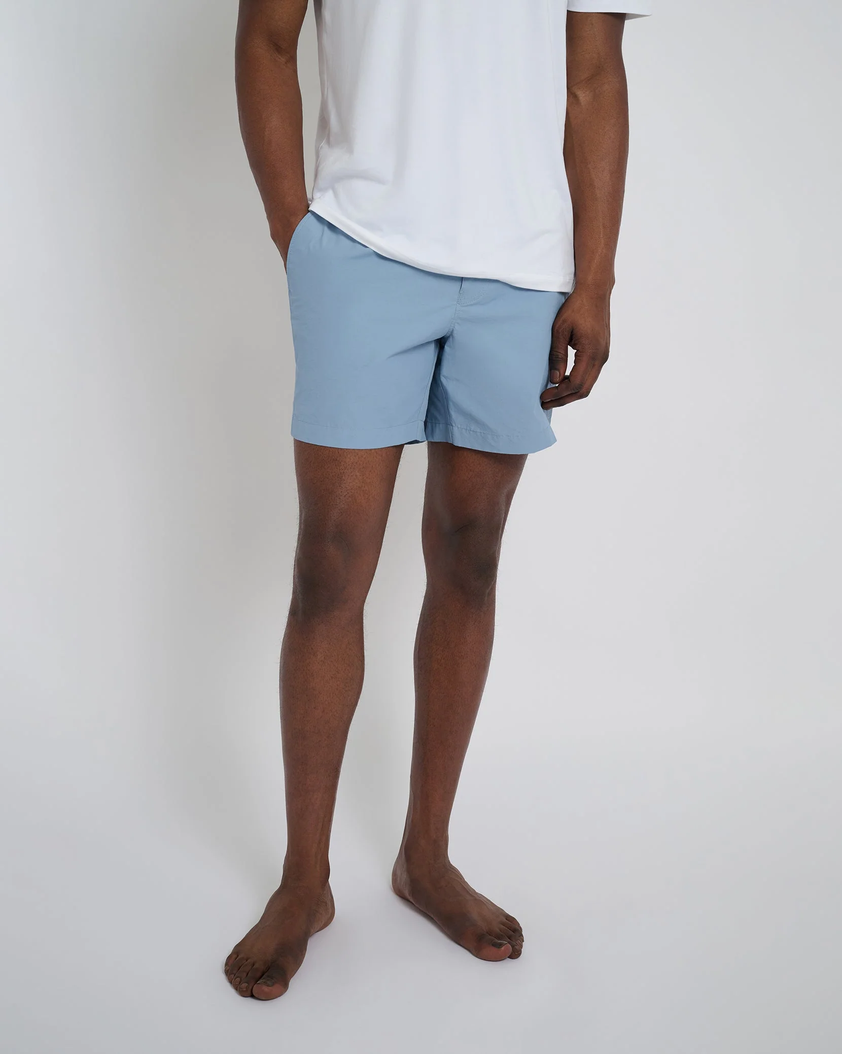 Mens | Calder 6E Swim Trunk | Baby Blue - Image 3