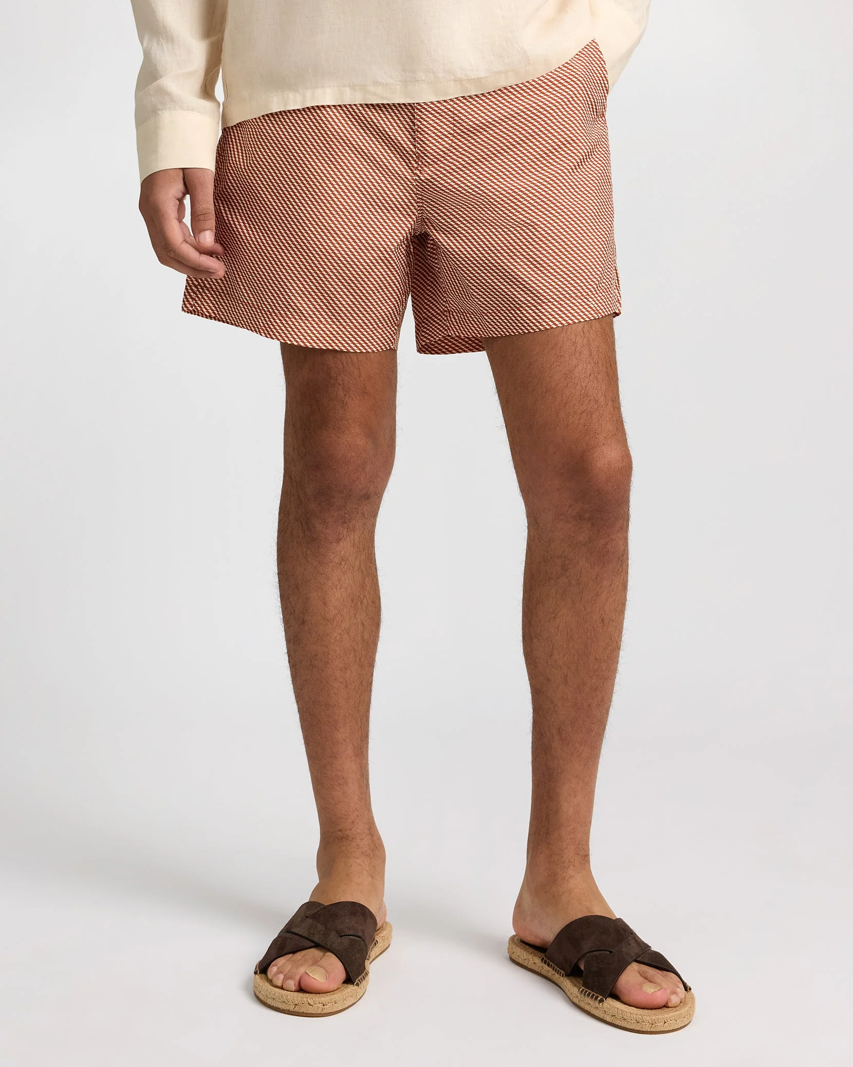 Mens | Calder Buckle 5" Swim Trunk | Picante - Image 3