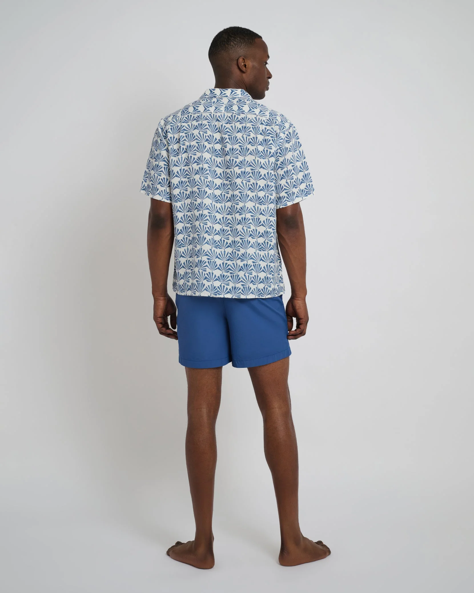 Mens | Calder Buckle 5" Swim Trunk | Pool Blue - Image 6