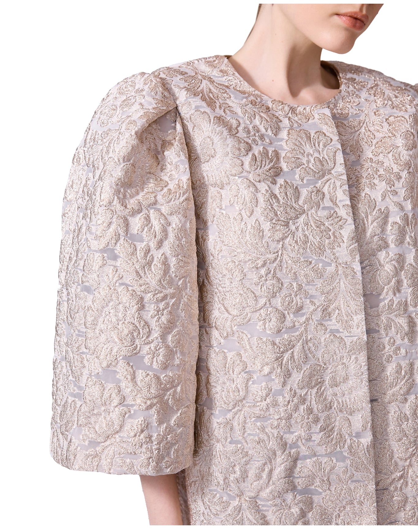 3/4 Sleeve Coat | Gold - Image 4