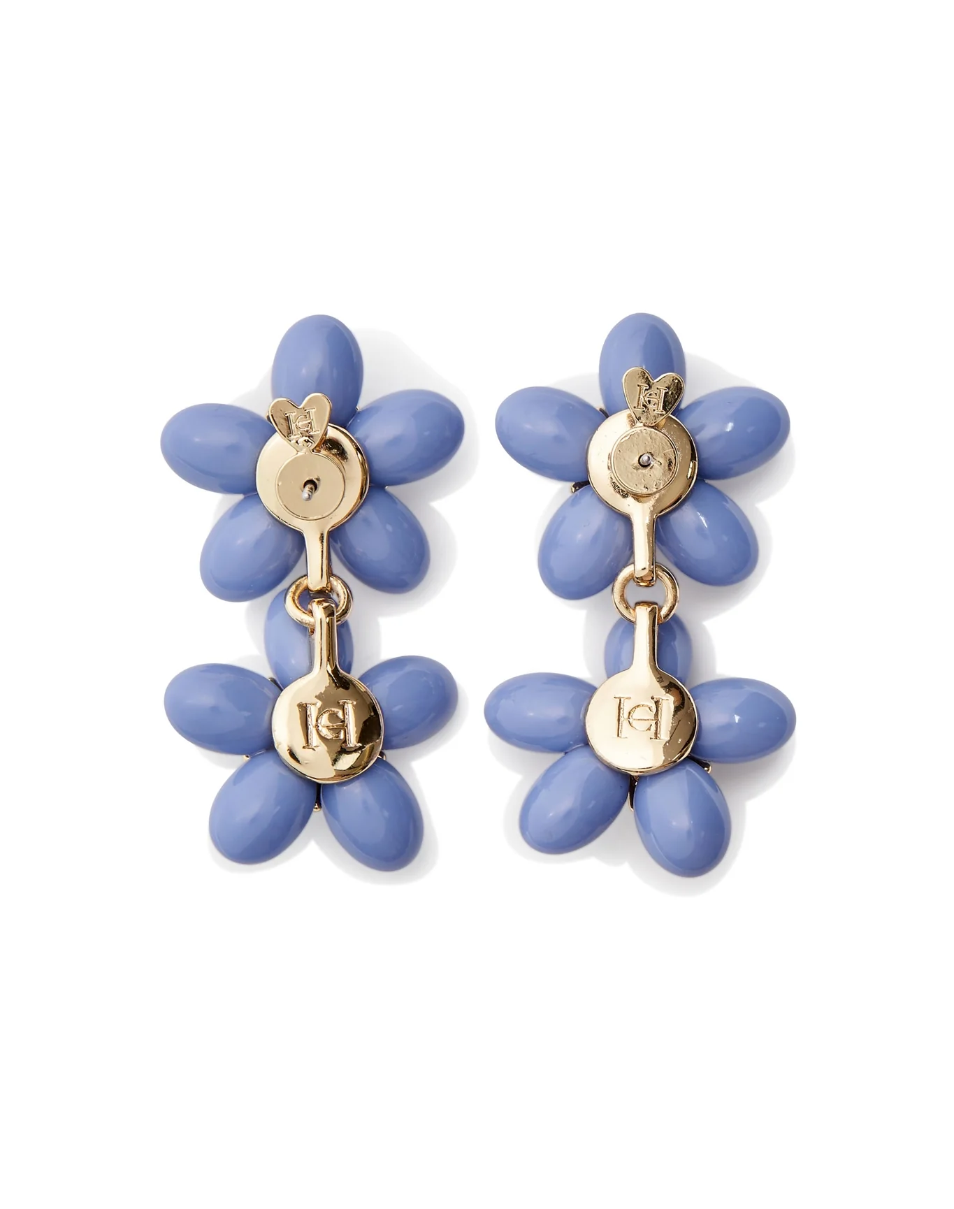 Double Flower Earring | Celeste - Image 2