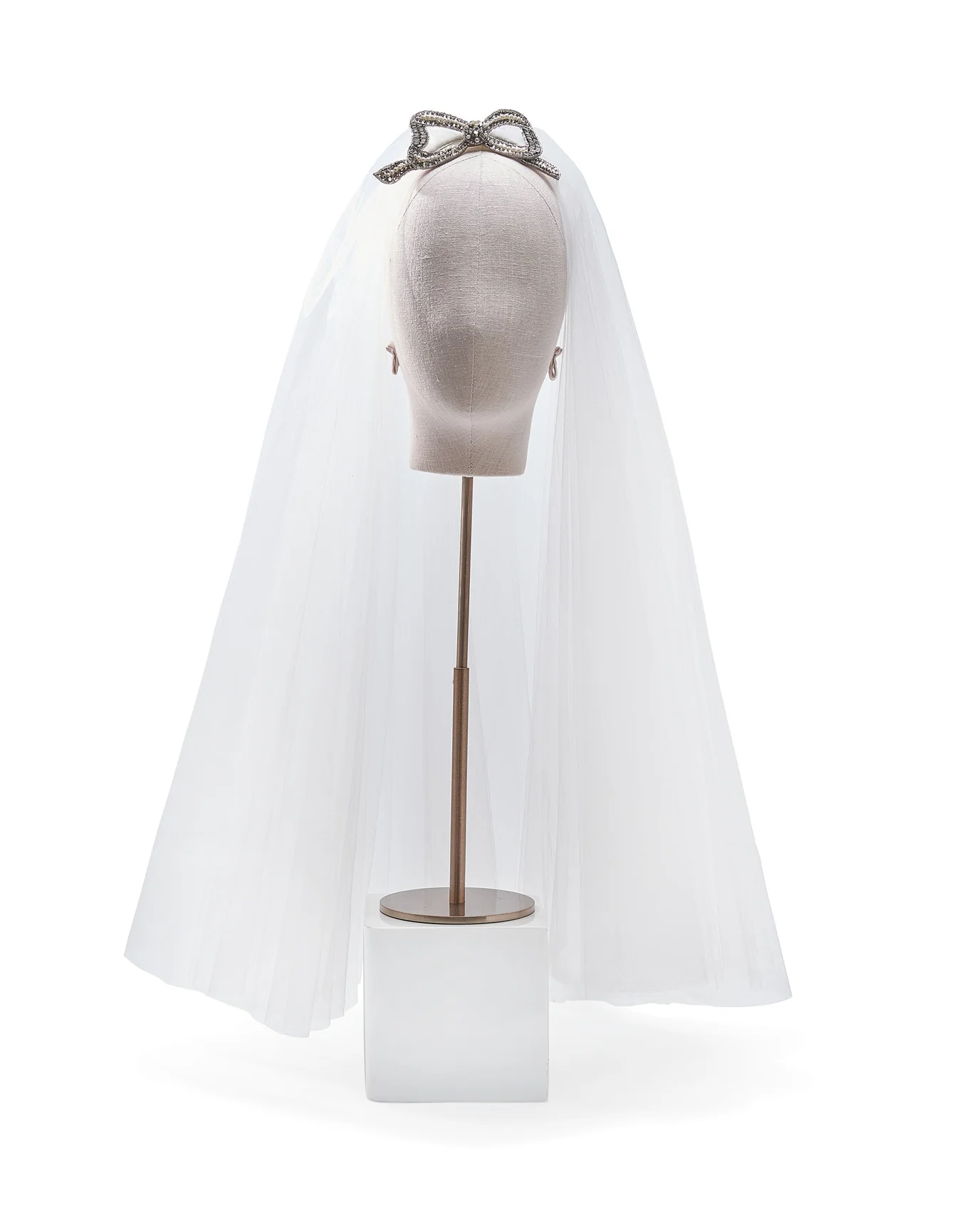Embroidered Veil | White - Image 6
