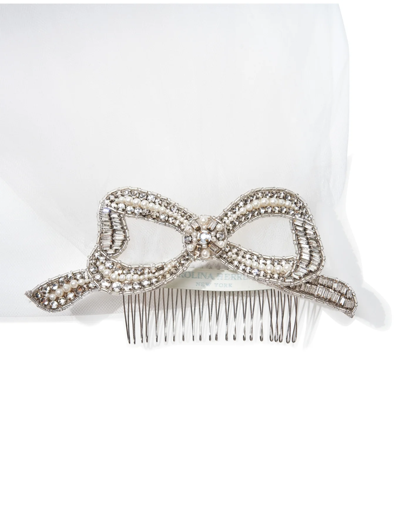 Embroidered Veil | White - Image 8