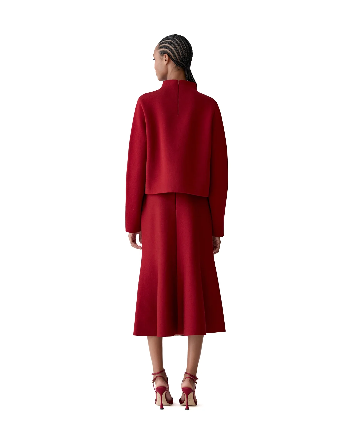 Flare Skirt | Garnet Multi - Image 2