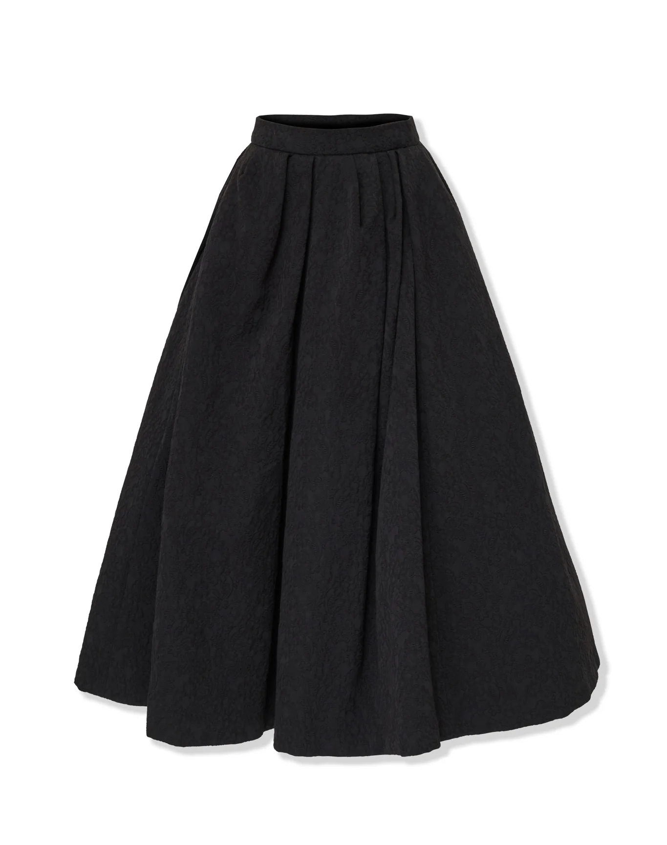 Full Midi Skirt | Black - Image 5