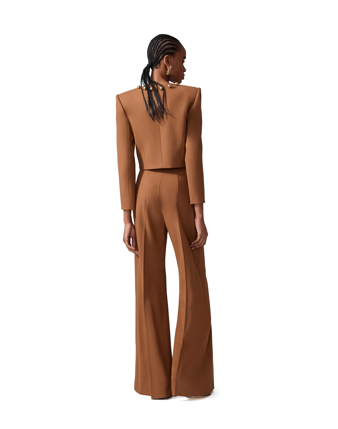 High Waist Wide Leg Diane Pant | Nutmeg - Image 2