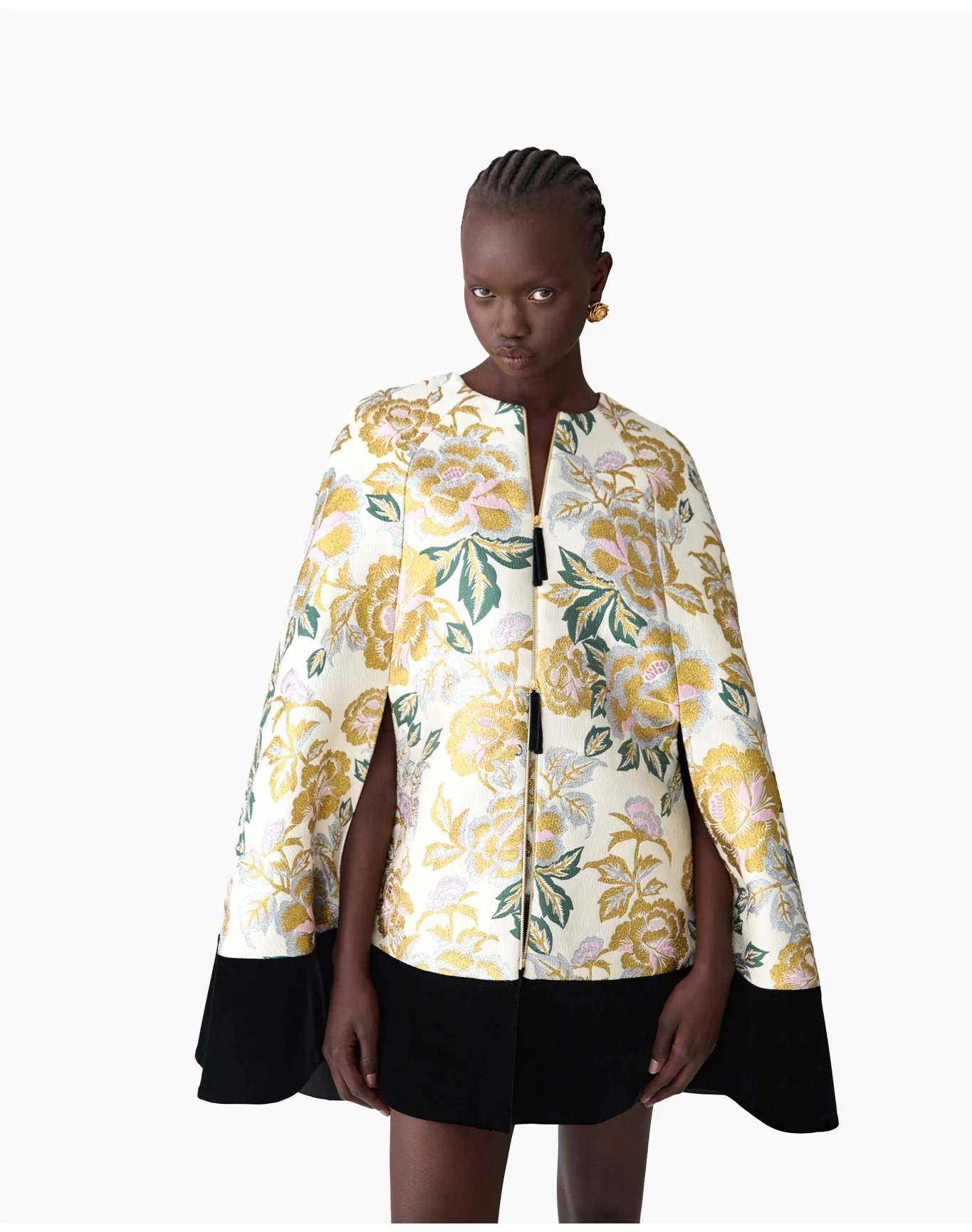 Mini Cape | Ivory Multi - Image 2