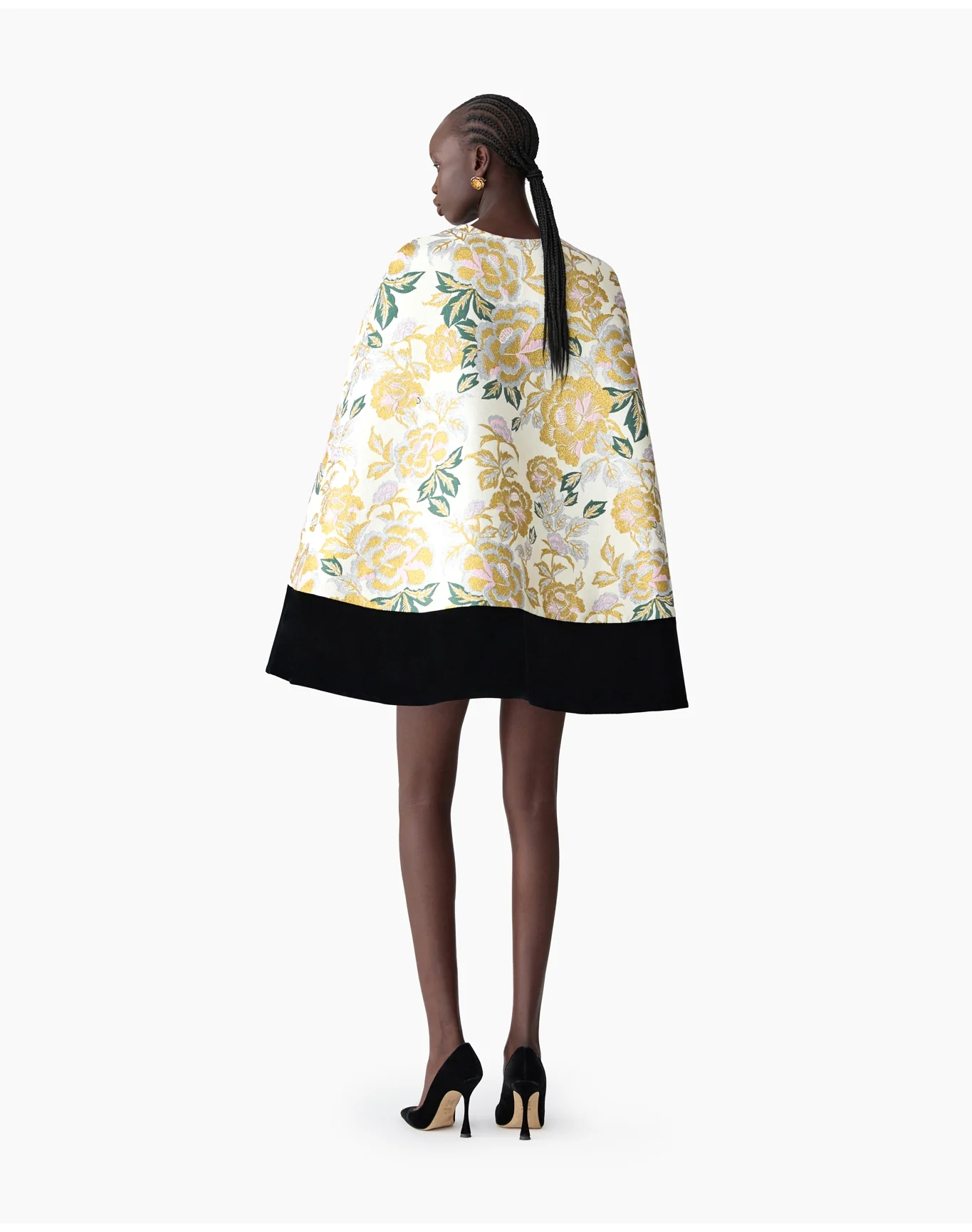 Mini Cape | Ivory Multi - Image 3