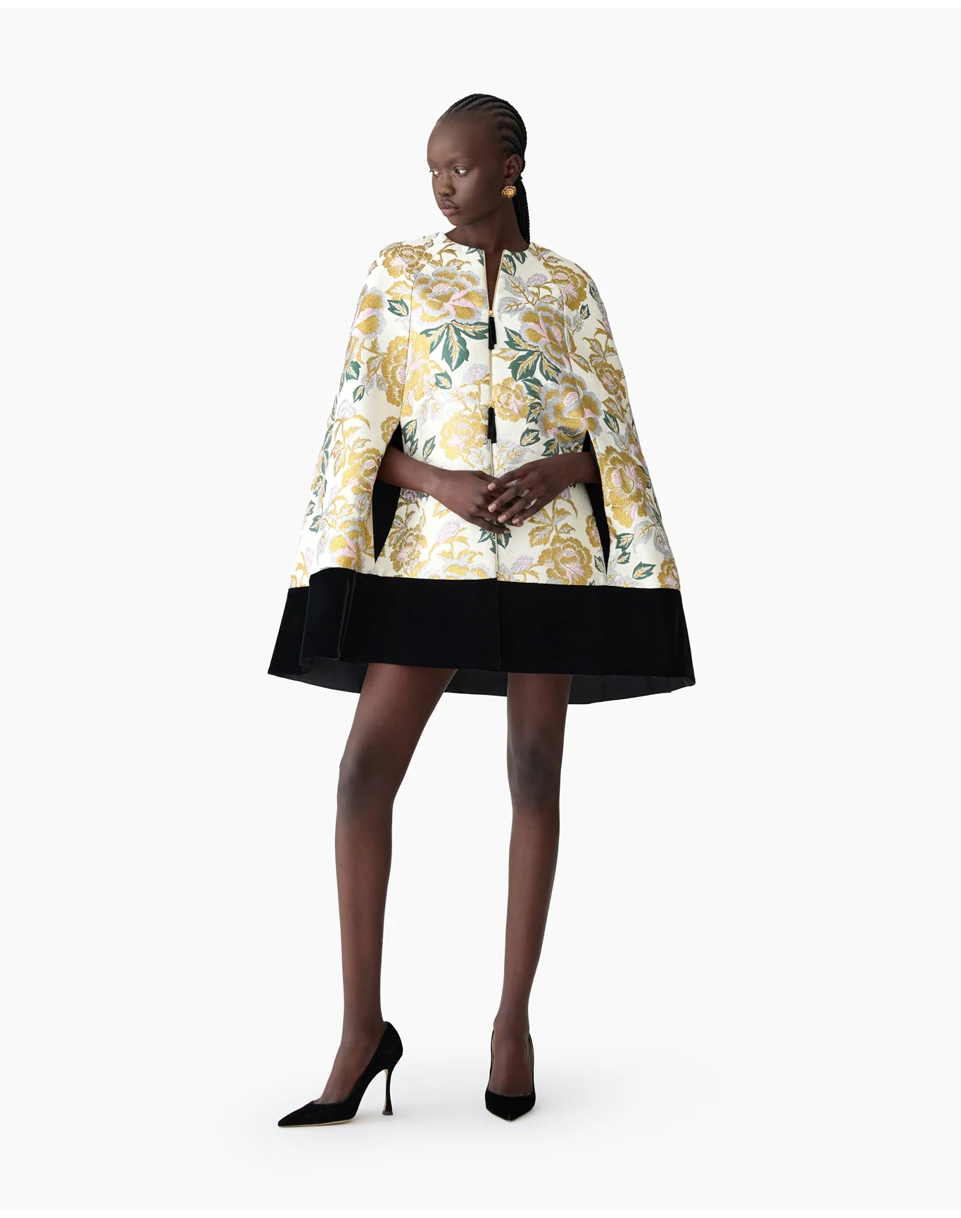 Mini Cape | Ivory Multi - Image 4