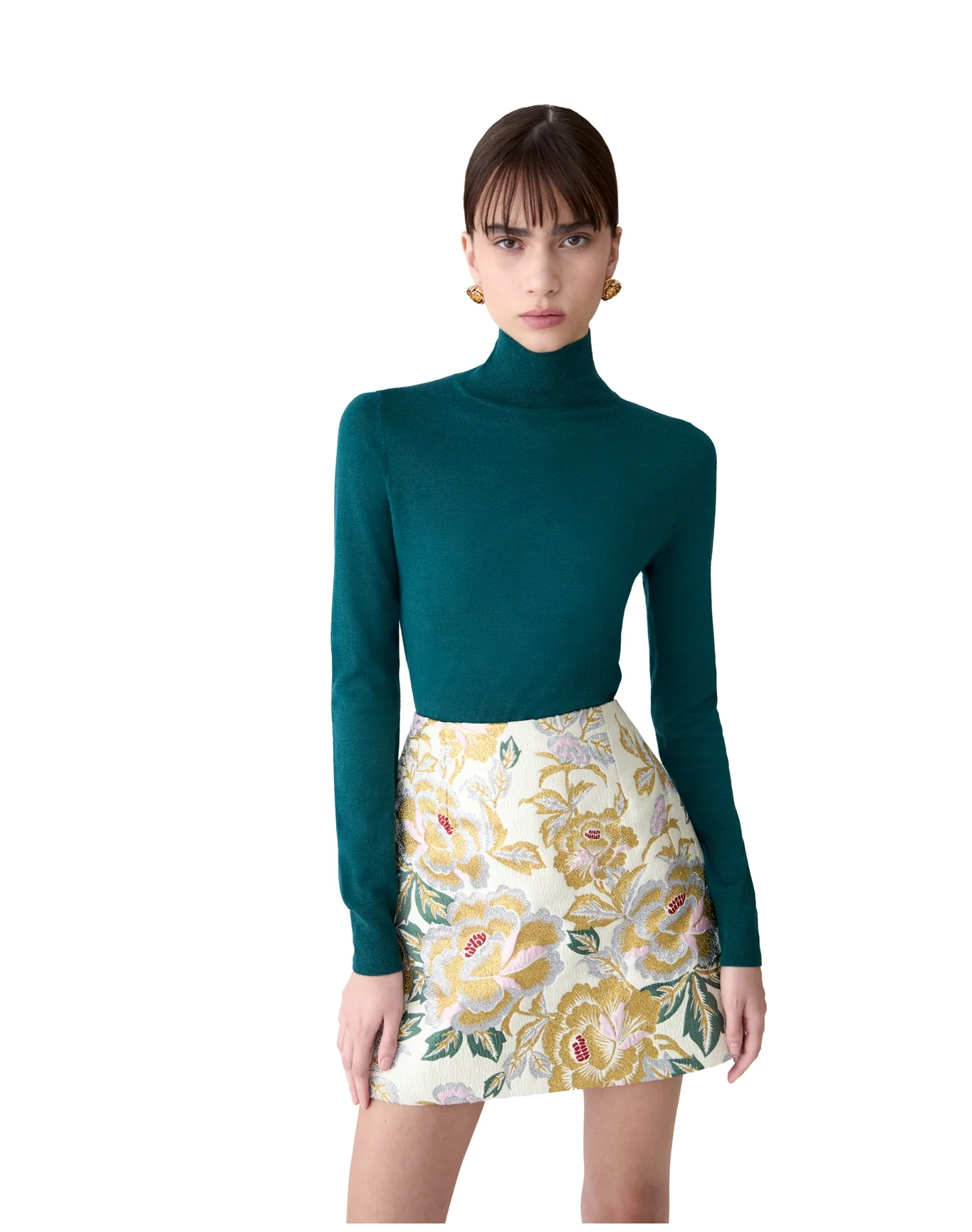 Mini Skirt | Ivory Multi - Image 4