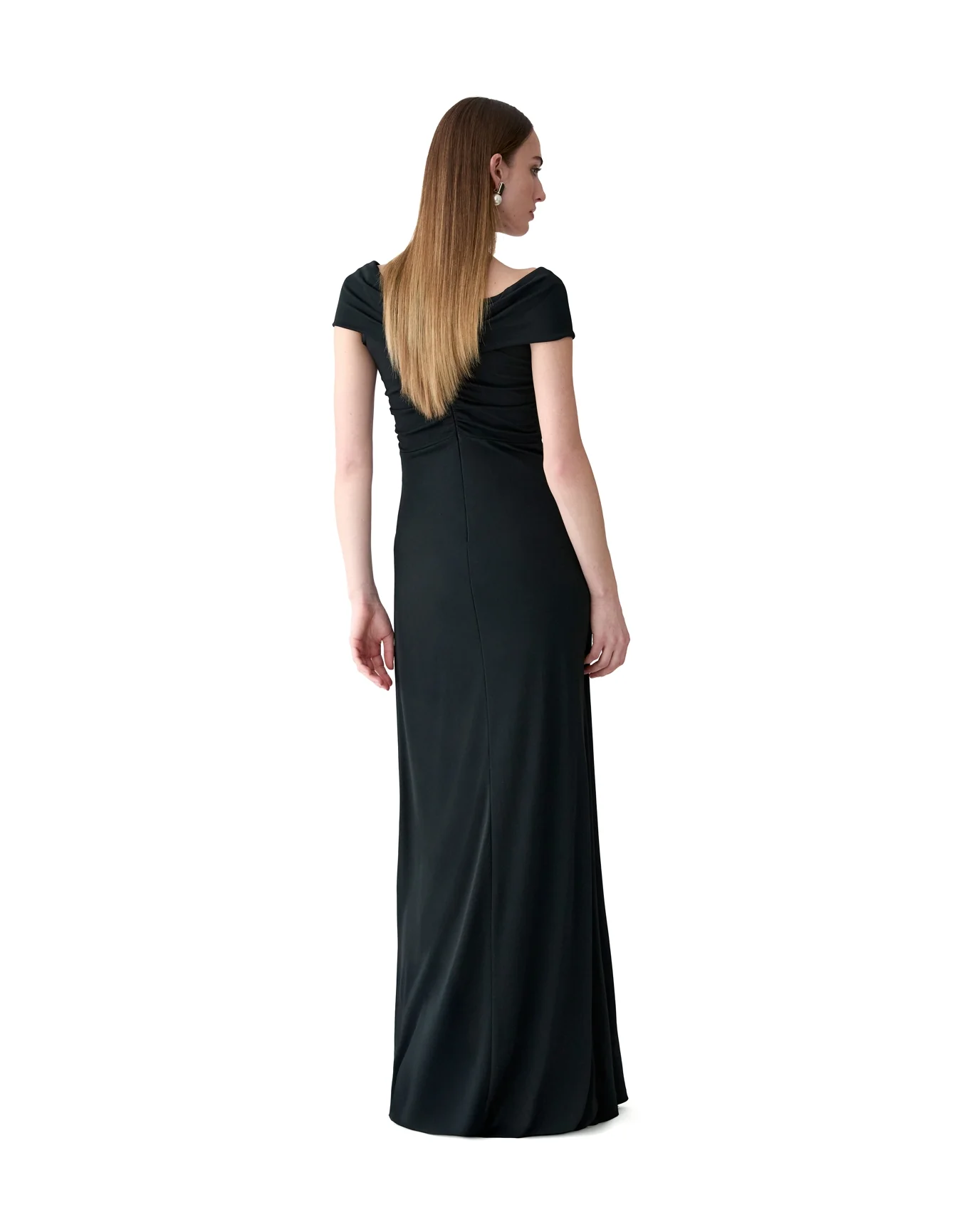 Off Shoulder Gown | Black - Image 3