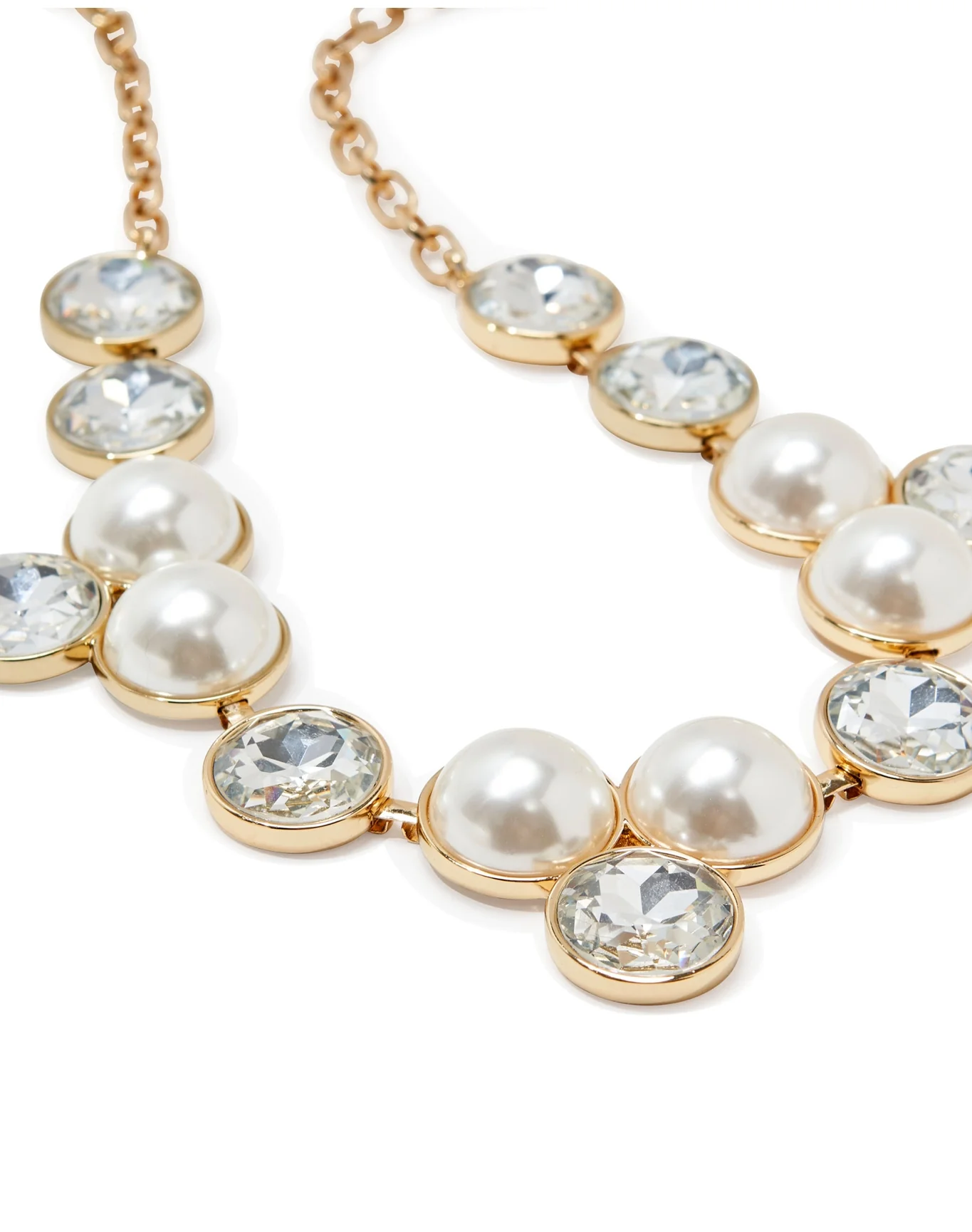 Pearl Flower Necklace | Pearl x Gold - Image 3